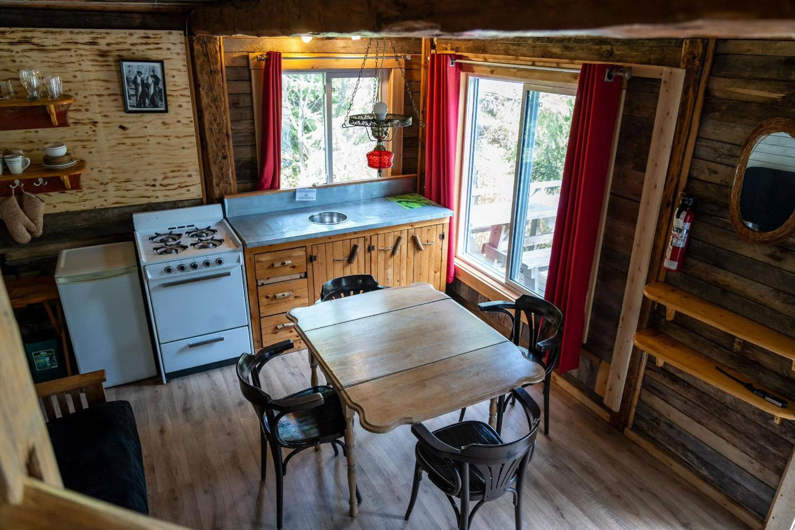 kitchen in Auberge/Chalet Griffon Aventure