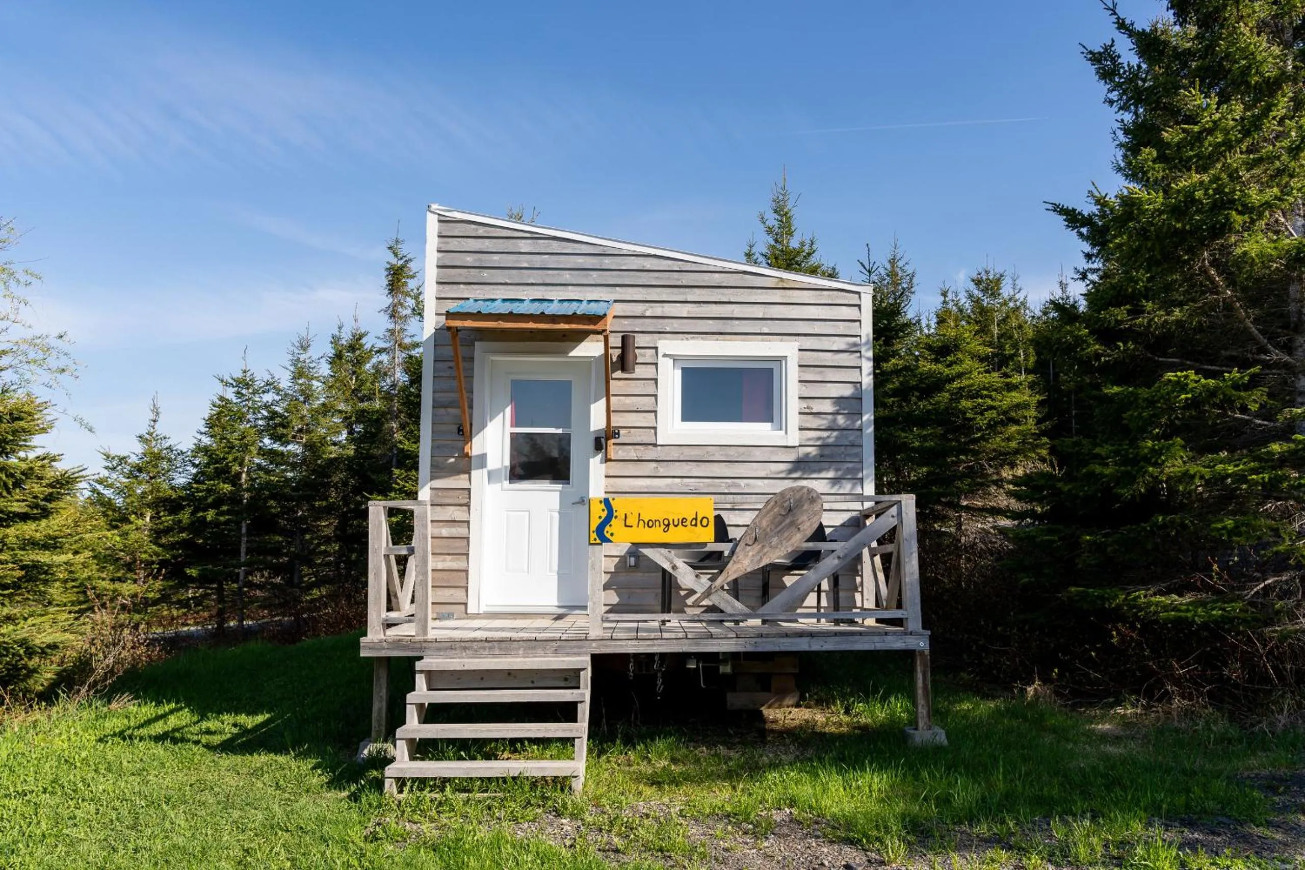 Facade/entrance in Auberge/Chalet Griffon Aventure