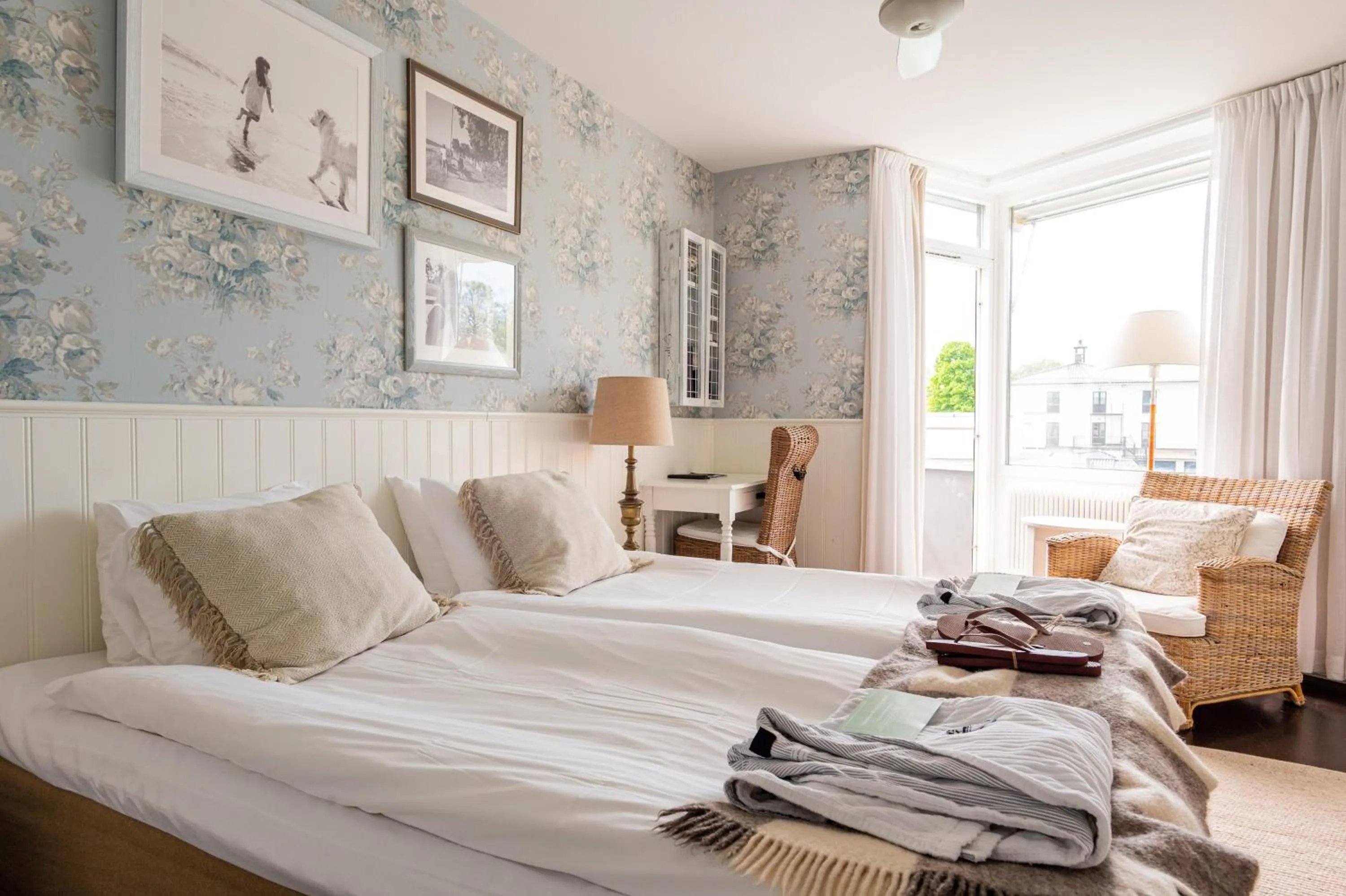 Photo of the whole room, Bed in Ystad Saltsjöbad