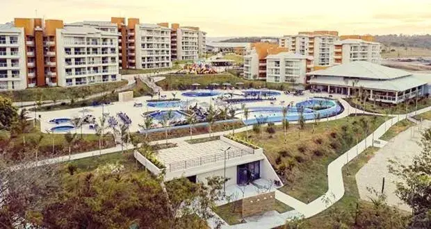 Bird's eye view in ILHAS DO LAGO ECO RESORT Bird's eye view in ILHAS DO LAGO ECO RESORT