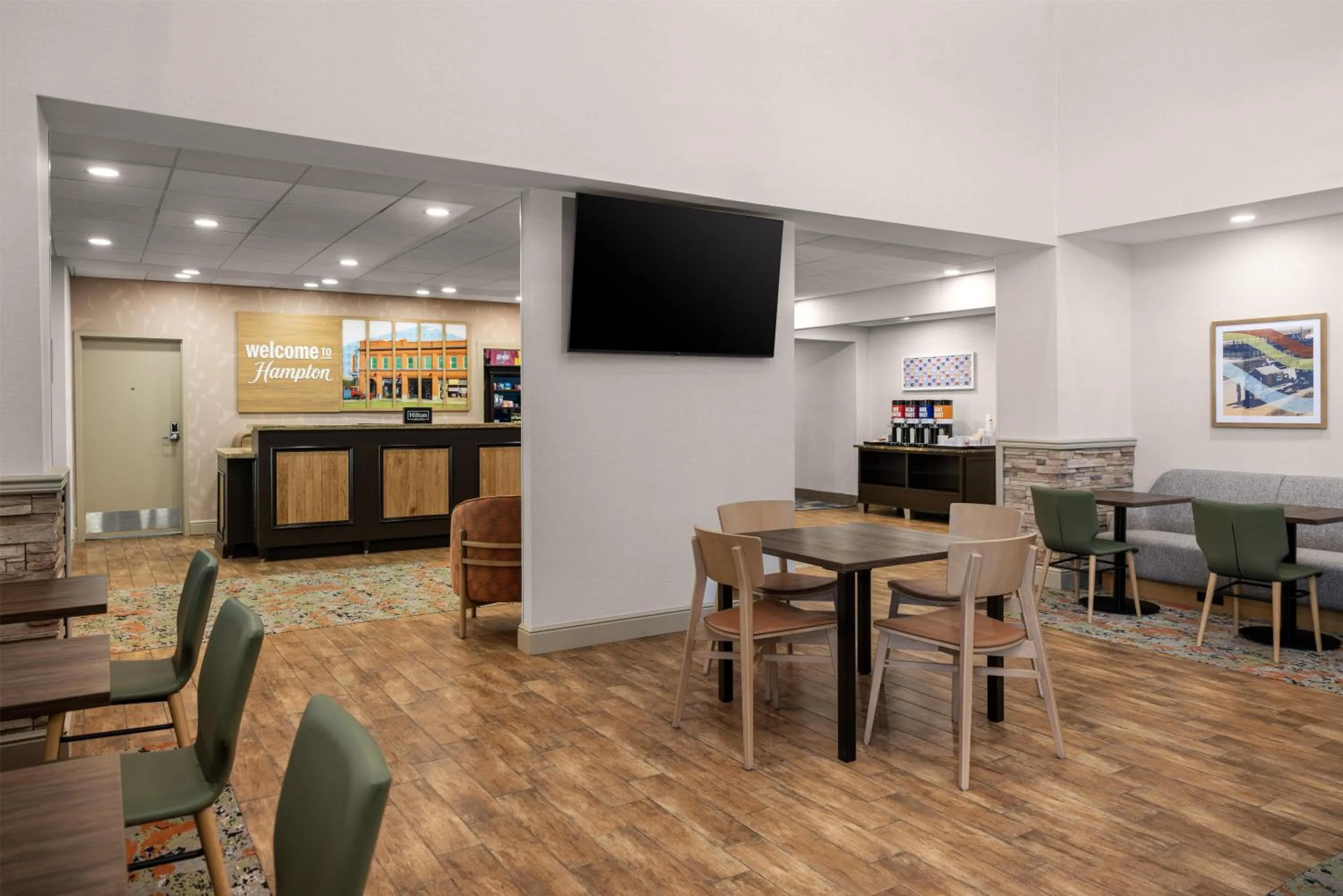 Lobby or reception in Hampton Inn and Suites Hope