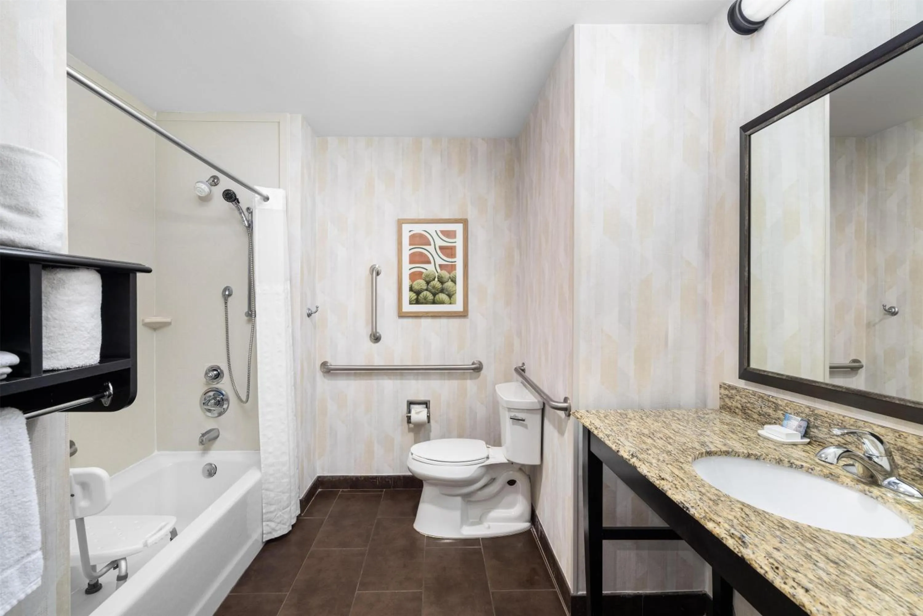 Bathroom in Hampton Inn and Suites Hope