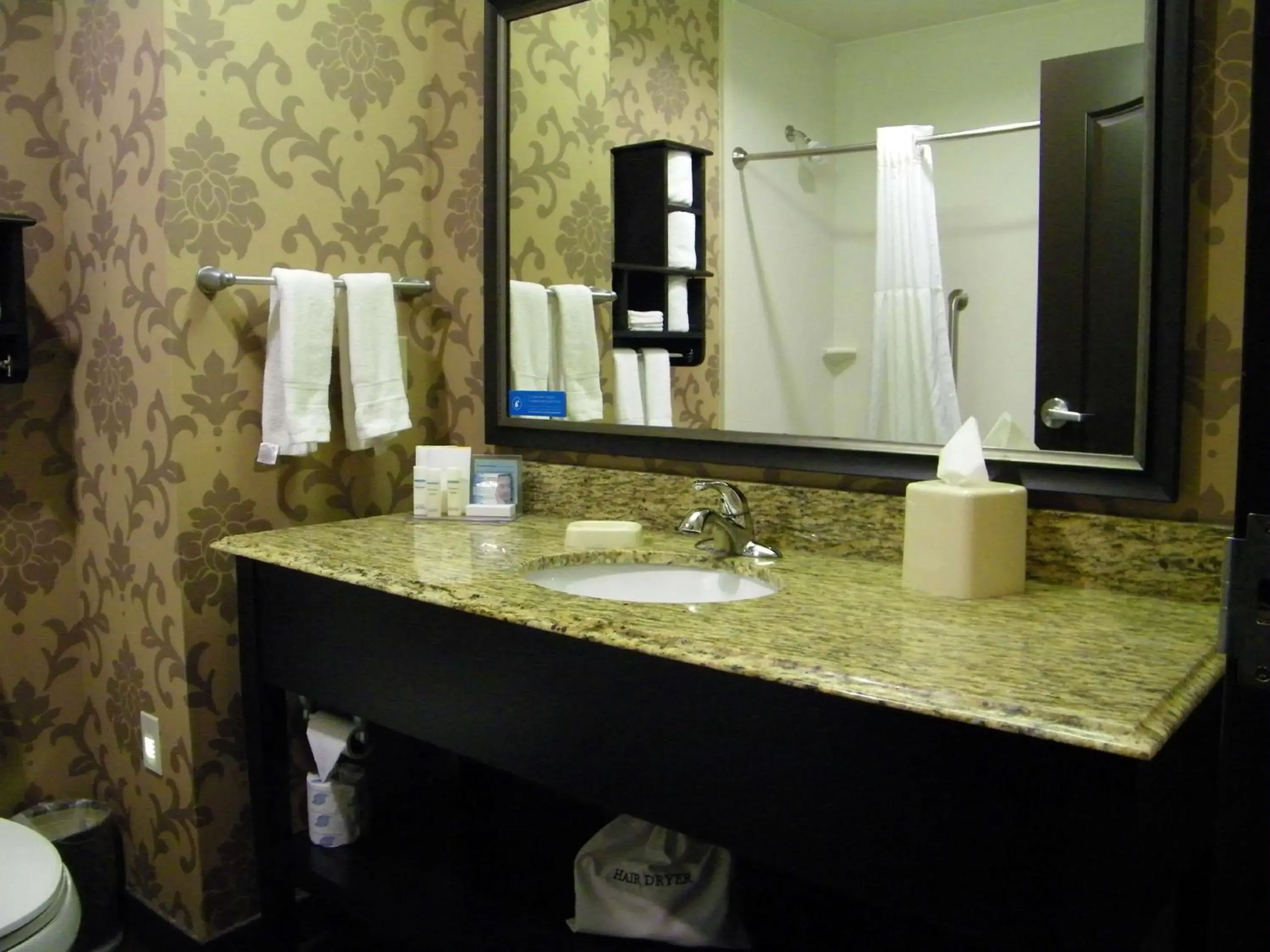 Bathroom in Hampton Inn and Suites Hope Bathroom in Hampton Inn and Suites Hope