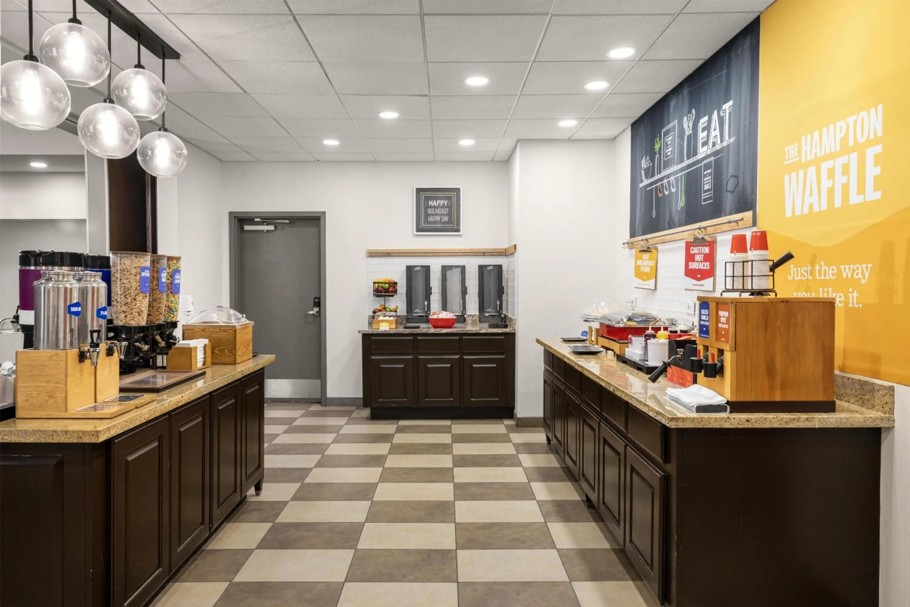 Breakfast in Hampton Inn and Suites Hope