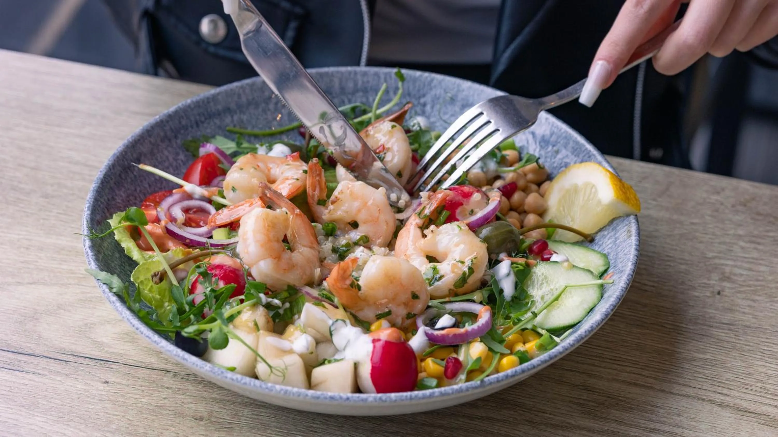 Food and drinks in Rezydencja Morski Tygiel