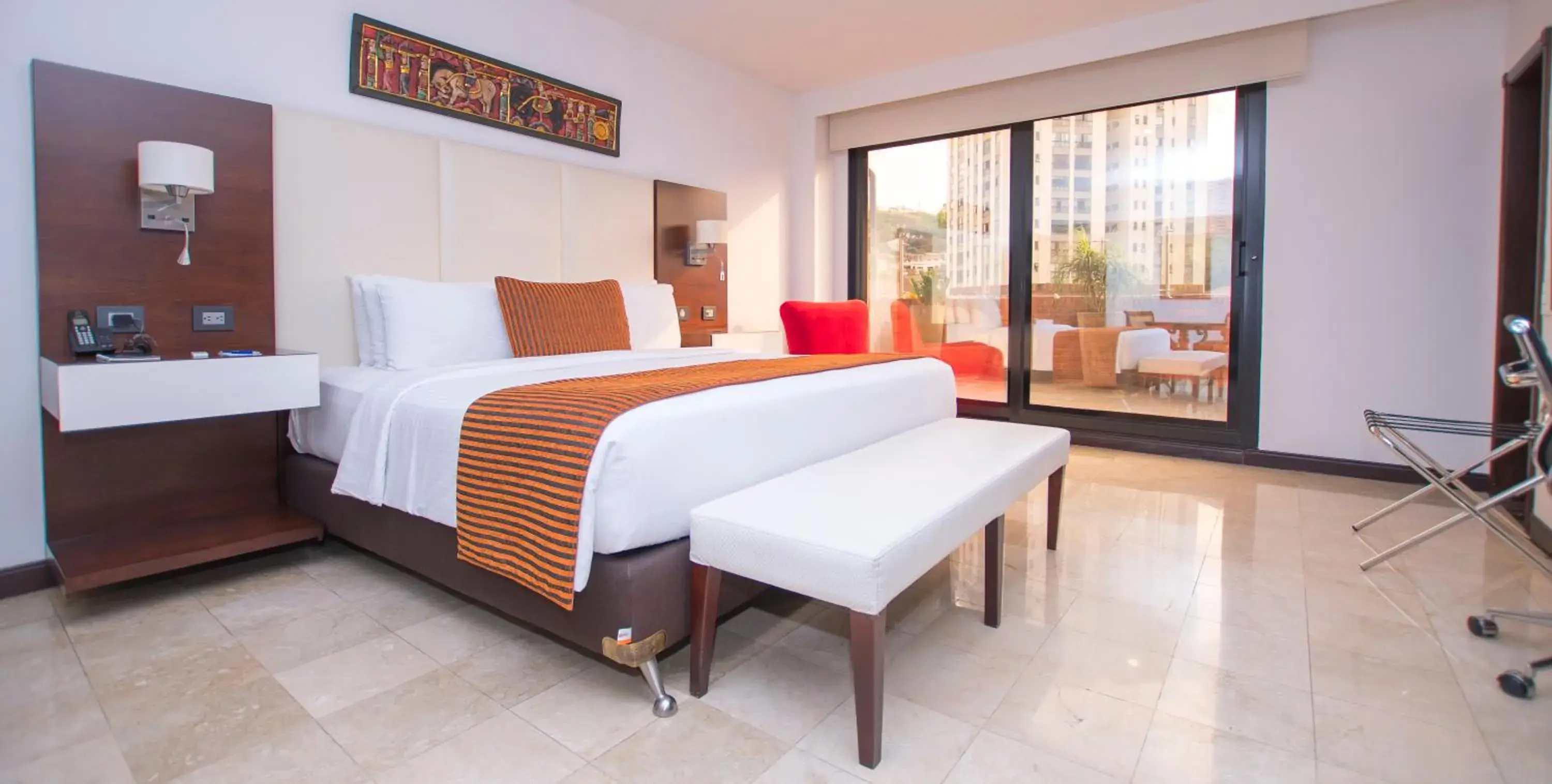 Bed in Hotel Dann Carlton Cali Bed in Hotel Dann Carlton Cali