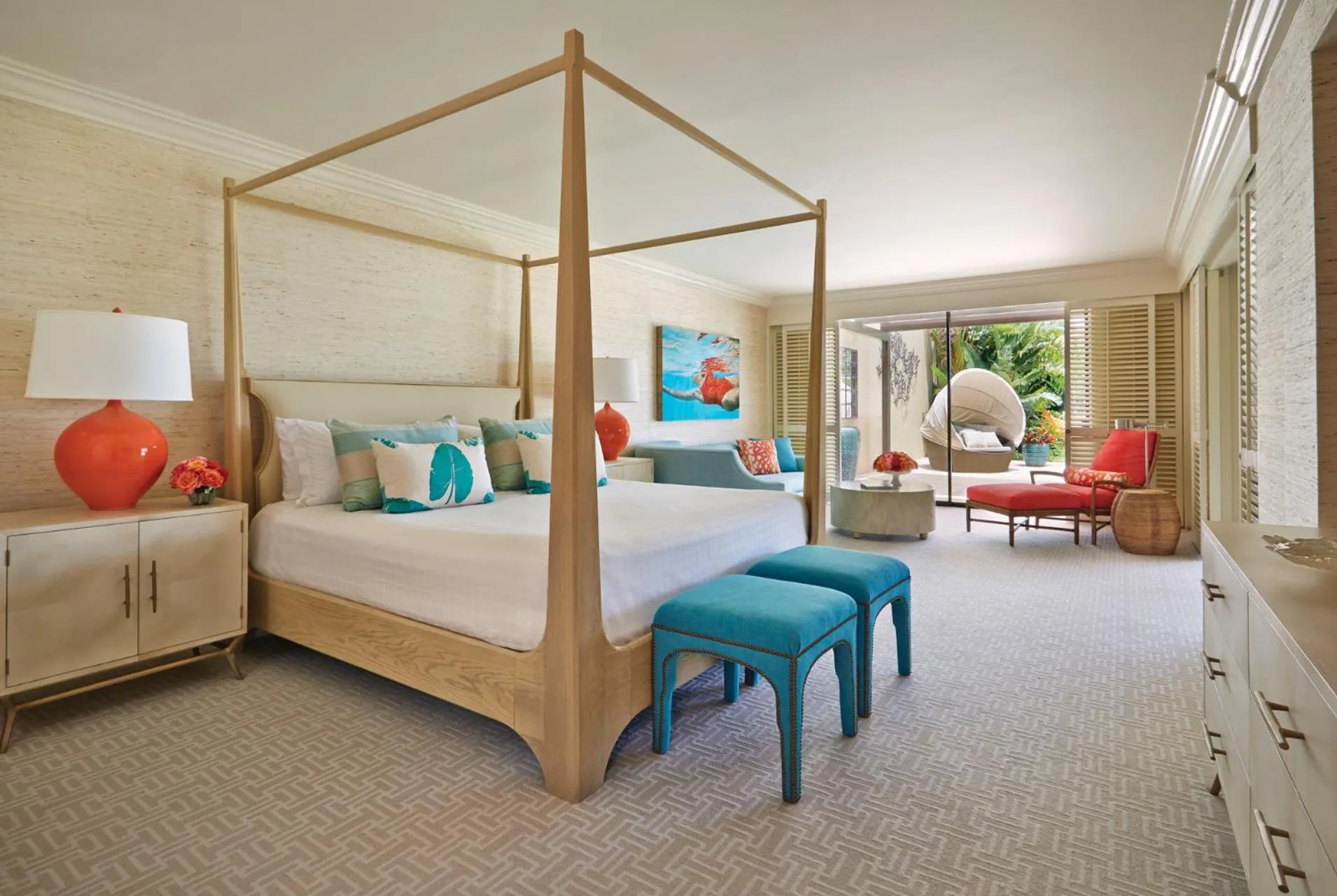 Bed in Four Seasons Resort Maui at Wailea