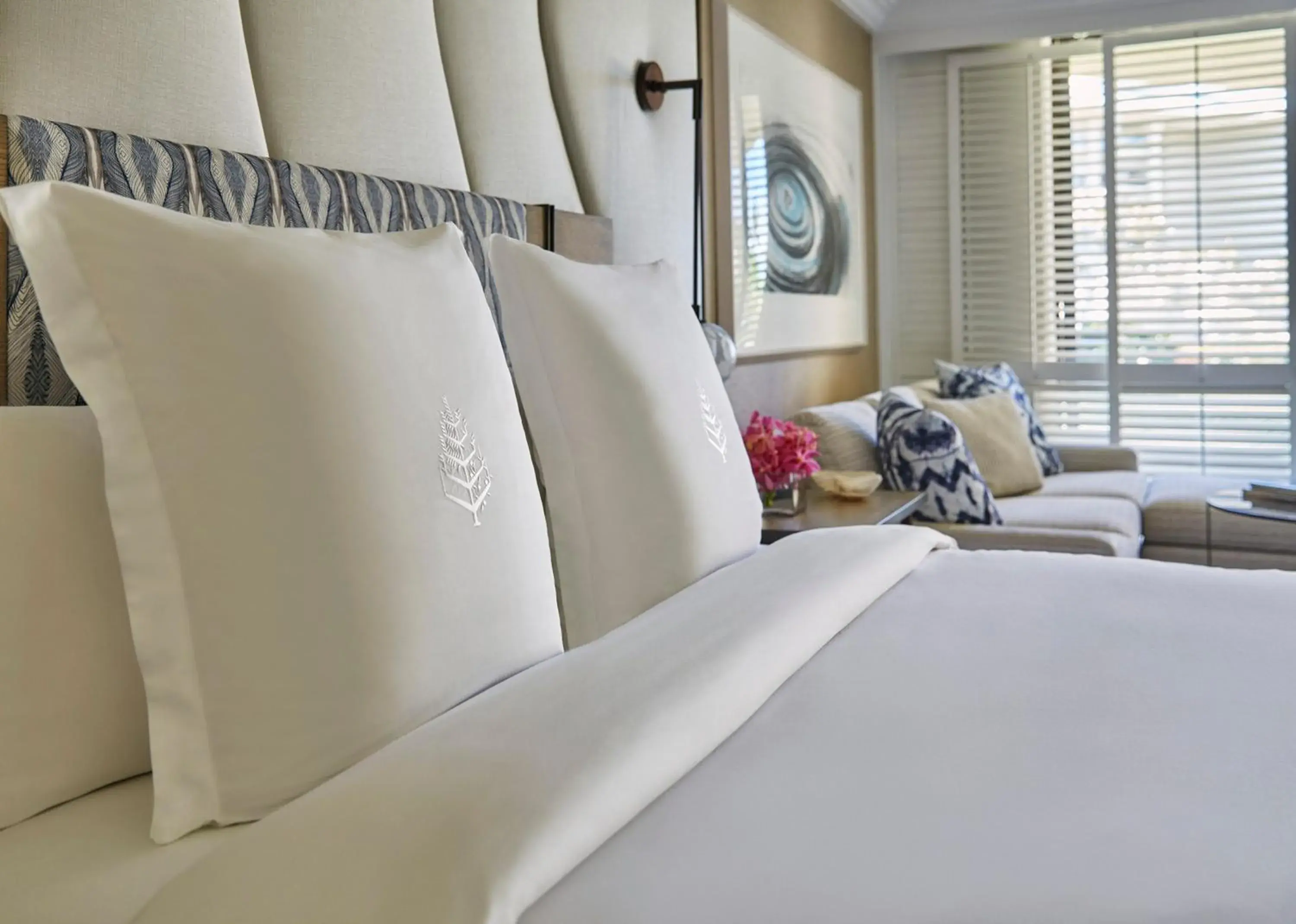 Bed in Four Seasons Resort Maui at Wailea Bed in Four Seasons Resort Maui at Wailea