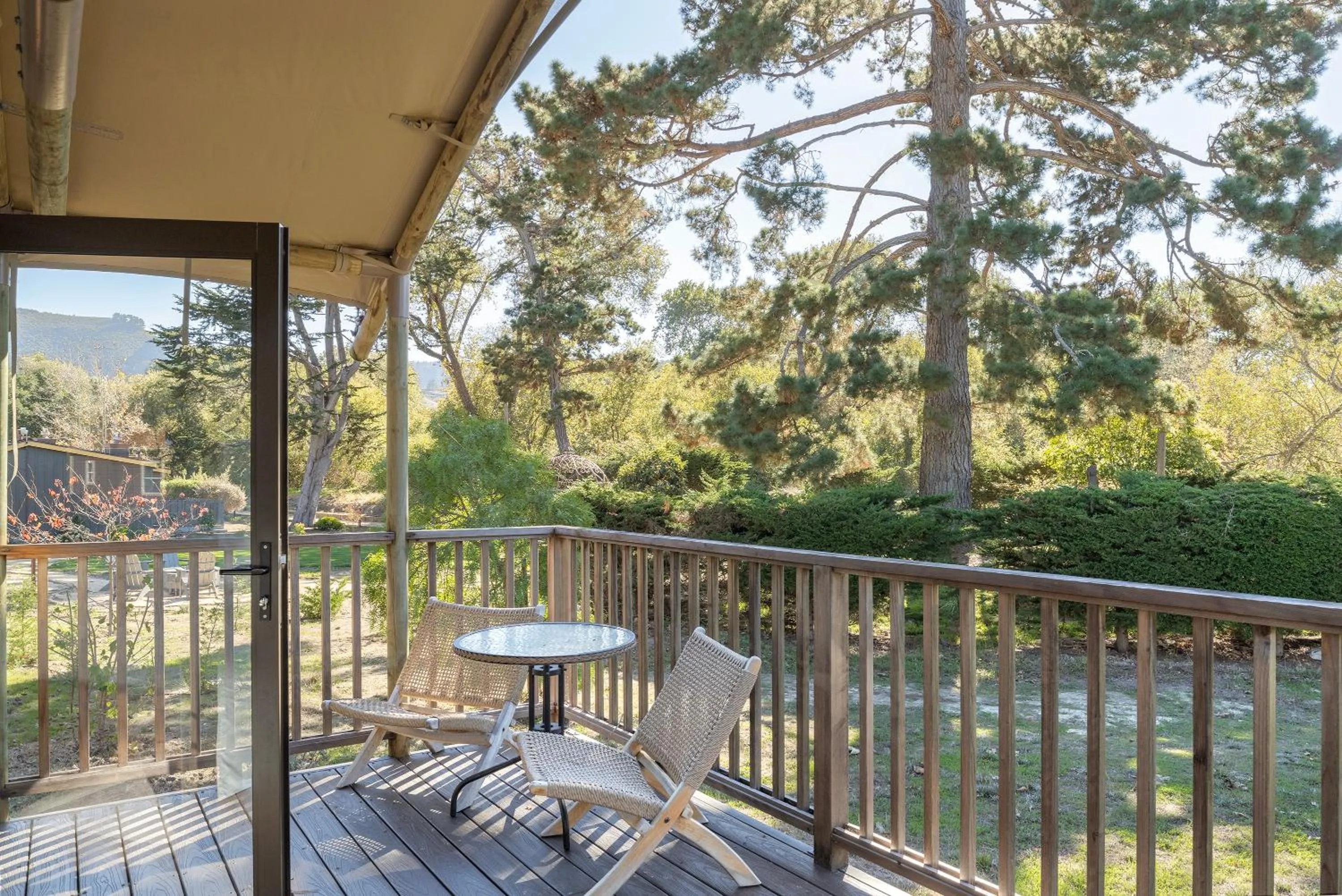 Patio in Carmel River Inn & Cottages