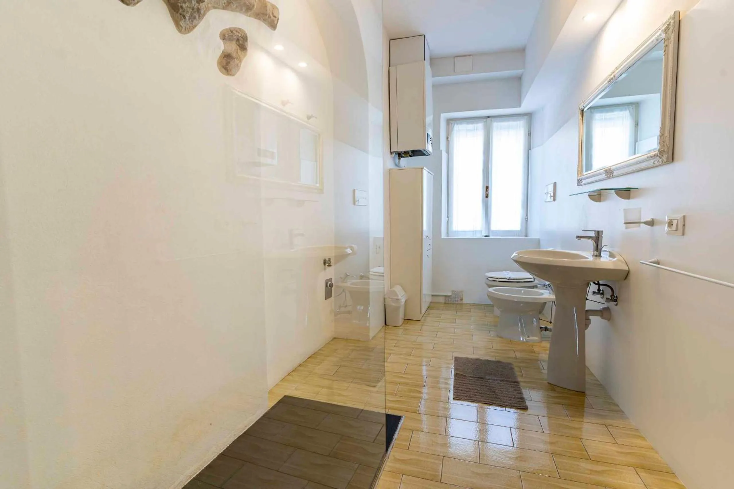 Bathroom in Ledro Lake Suite "Pur"