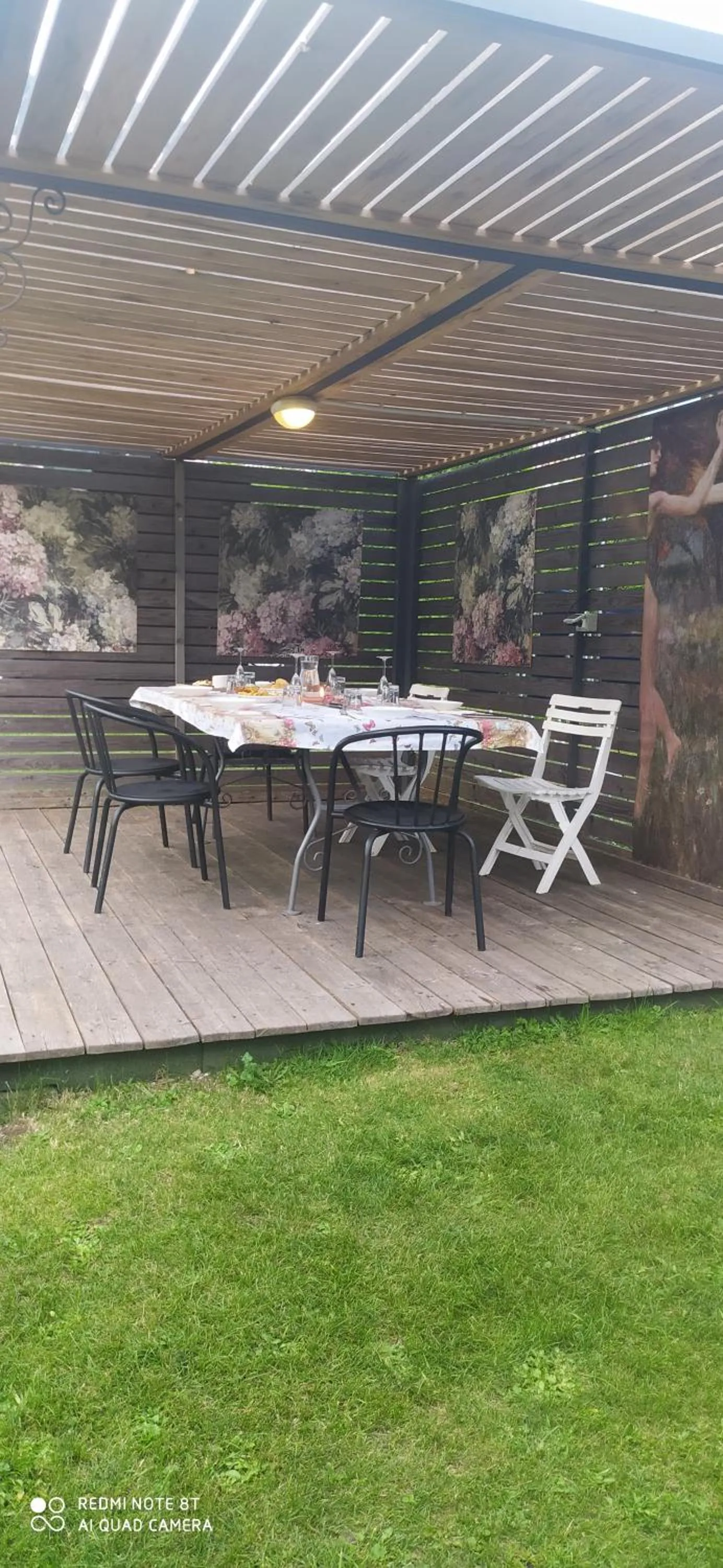 Patio in Ledro Lake Suite "Pur"