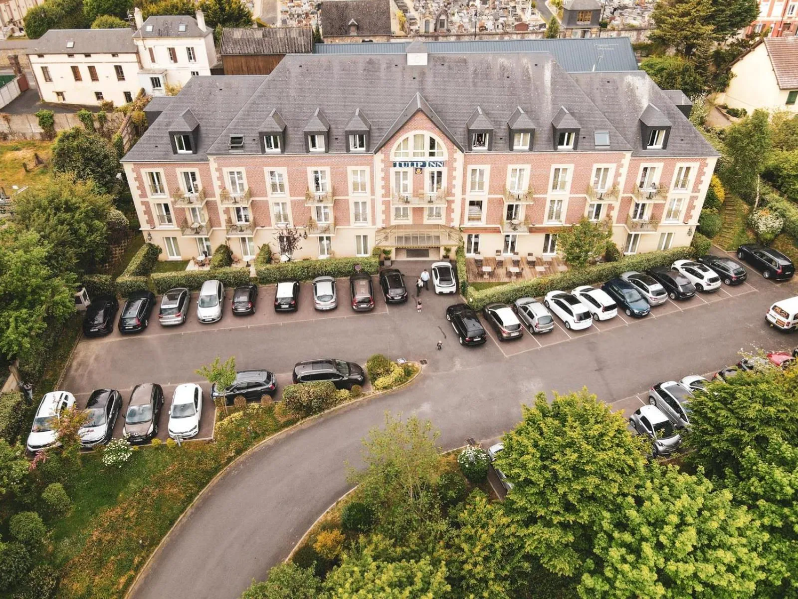 Bird&#x27;s eye view in Tulip Inn Honfleur Residence &amp; Spa