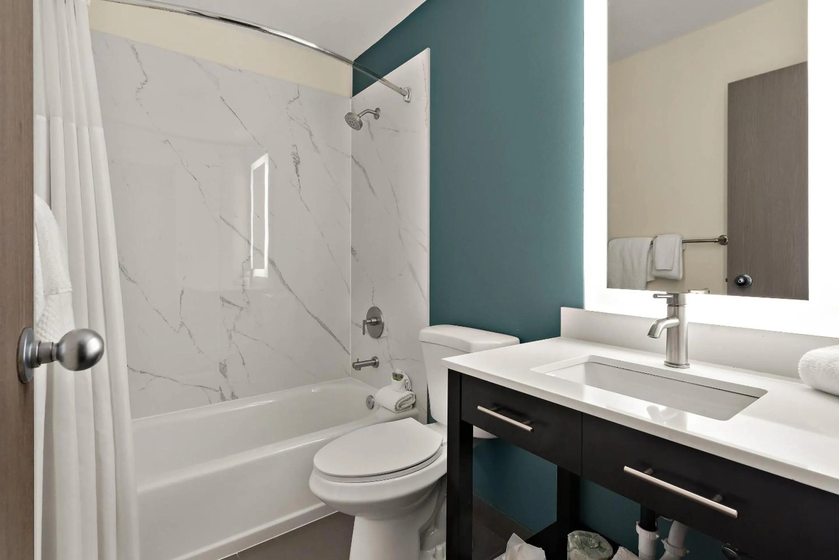 Shower in Sleep Inn Kelso Longview