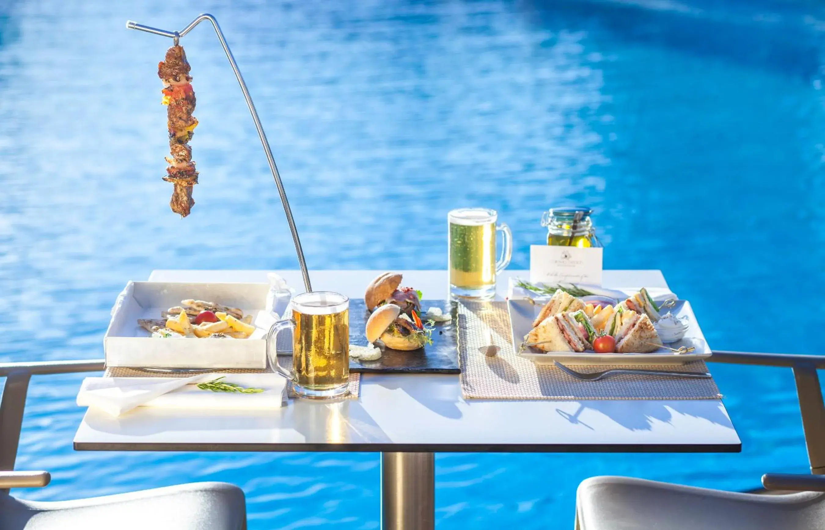 Food close-up in Caravia Beach Hotel Food close-up in Caravia Beach Hotel