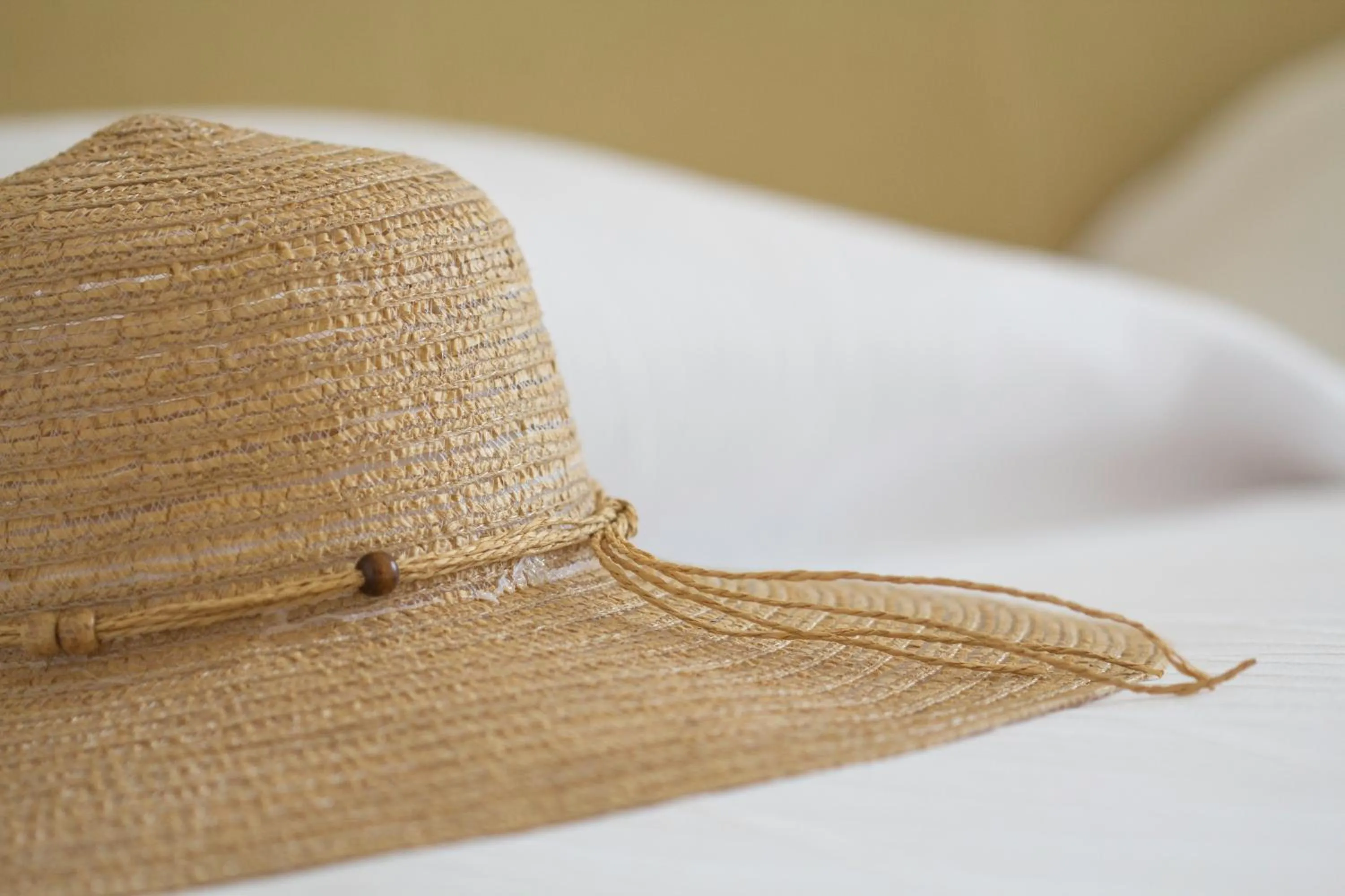 Decorative detail, Bed in Caravia Beach Hotel