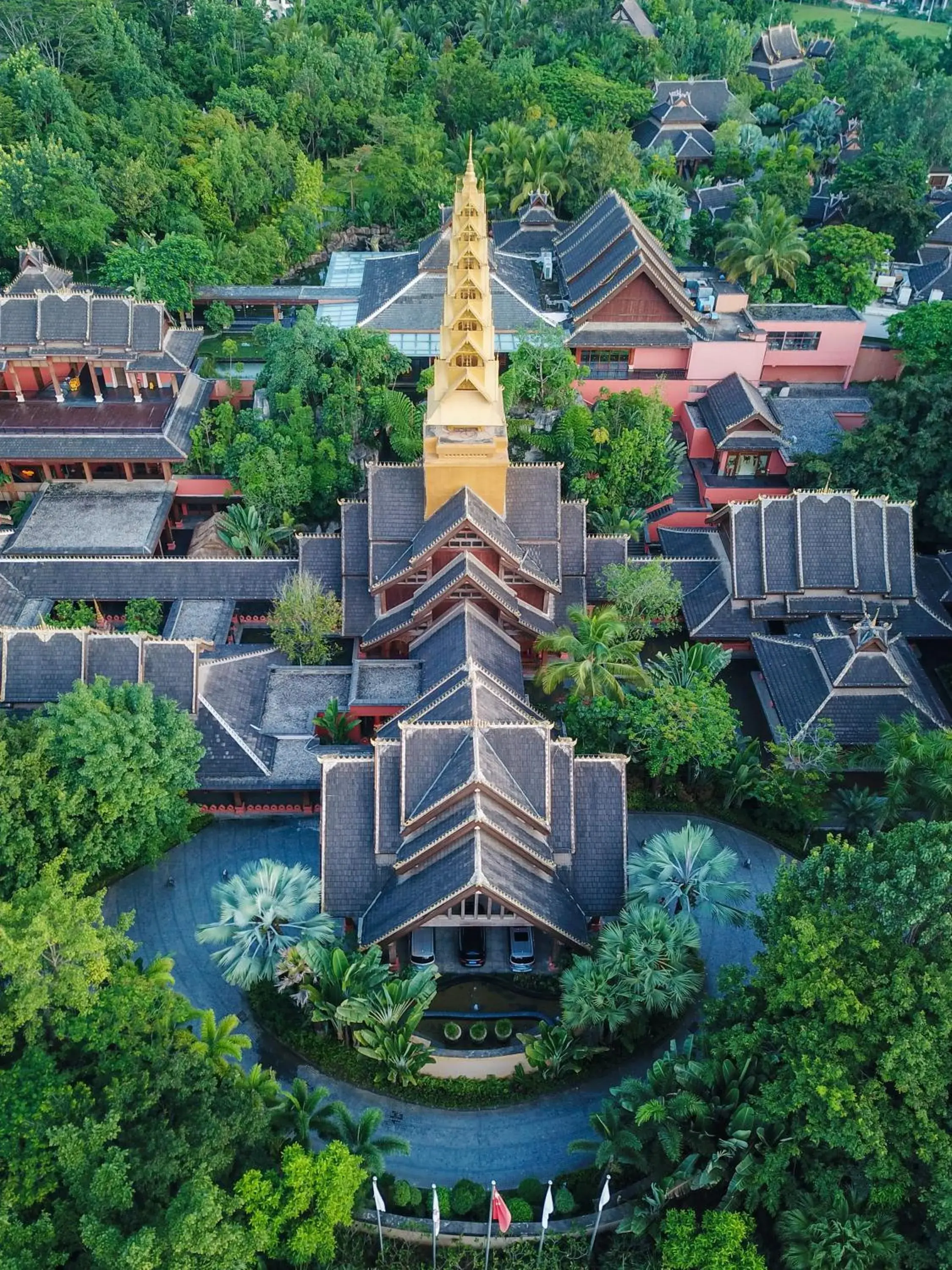 Bird's eye view in InterContinental Xishuangbanna Resort by IHG Bird's eye view in InterContinental Xishuangbanna Resort by IHG