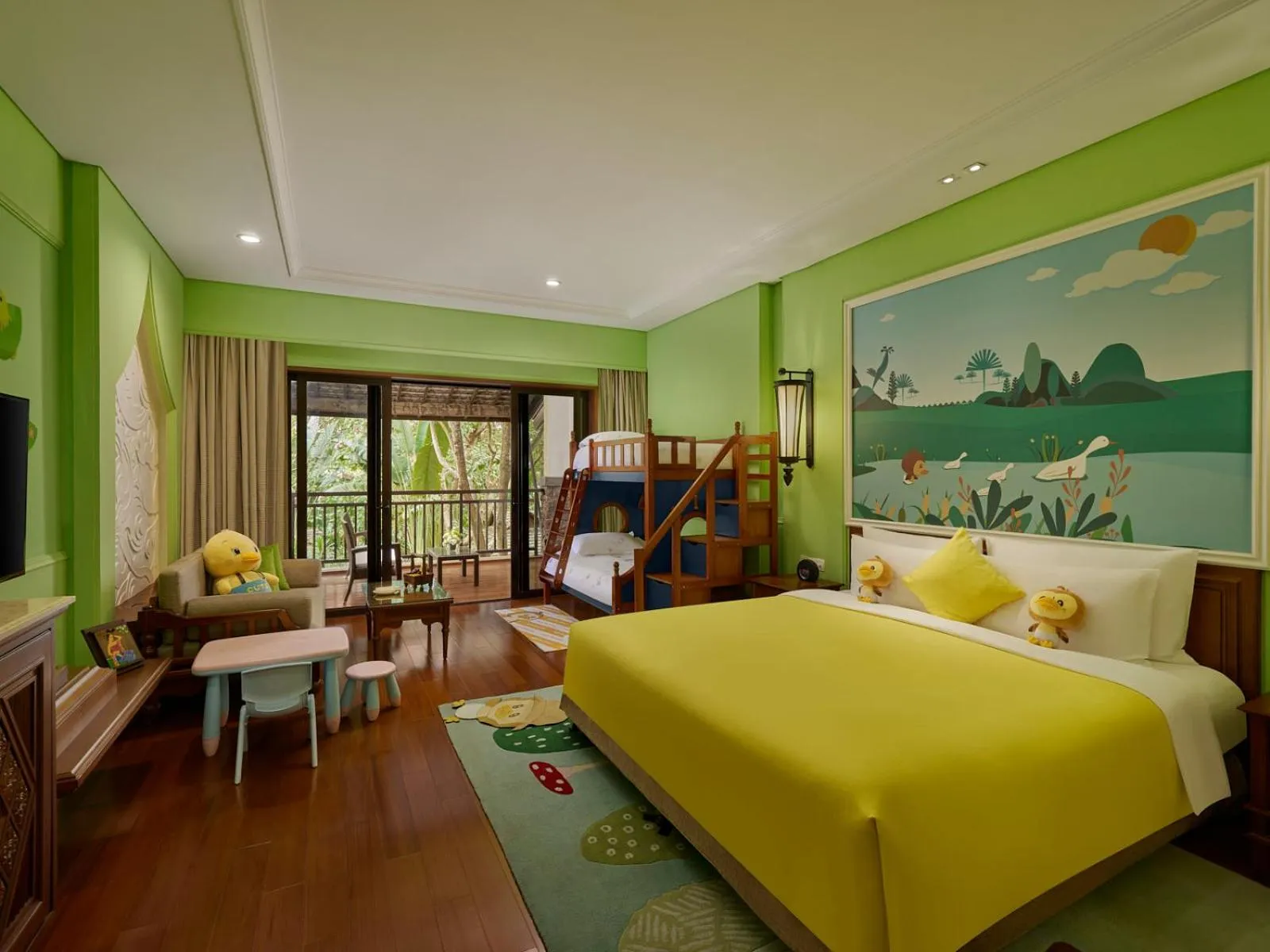 Bed in InterContinental Xishuangbanna Resort by IHG