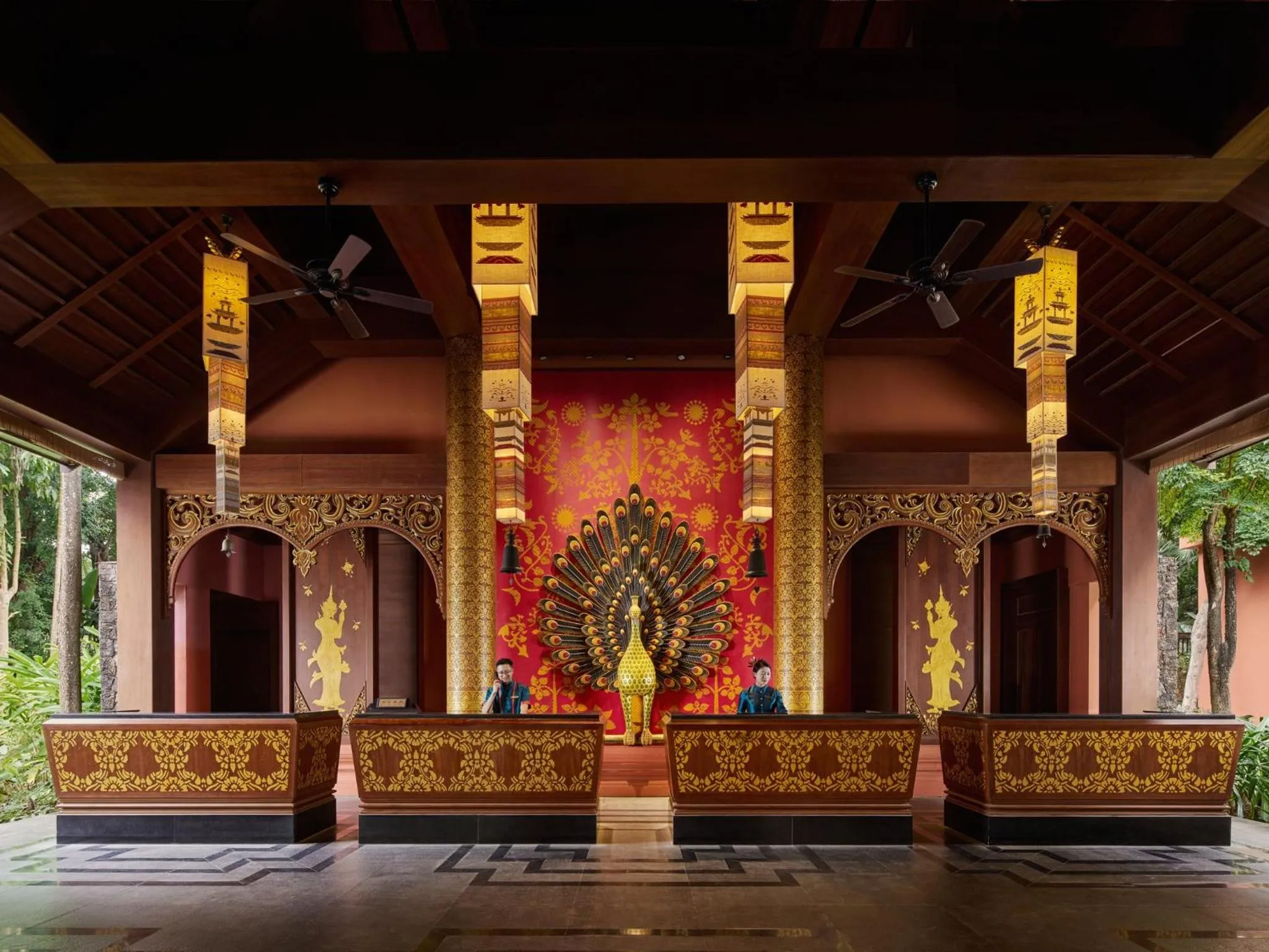 Property building in InterContinental Xishuangbanna Resort by IHG