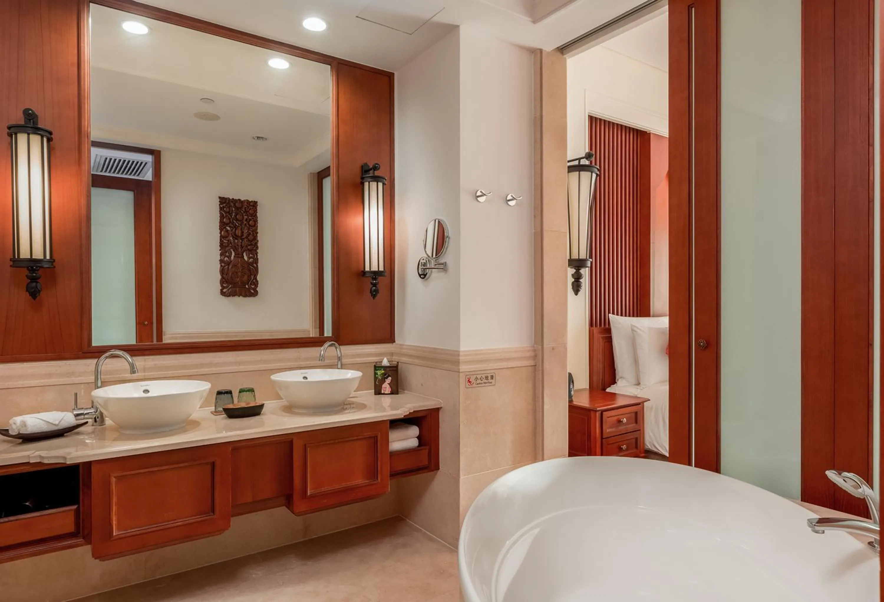 Bathroom in InterContinental Xishuangbanna Resort by IHG