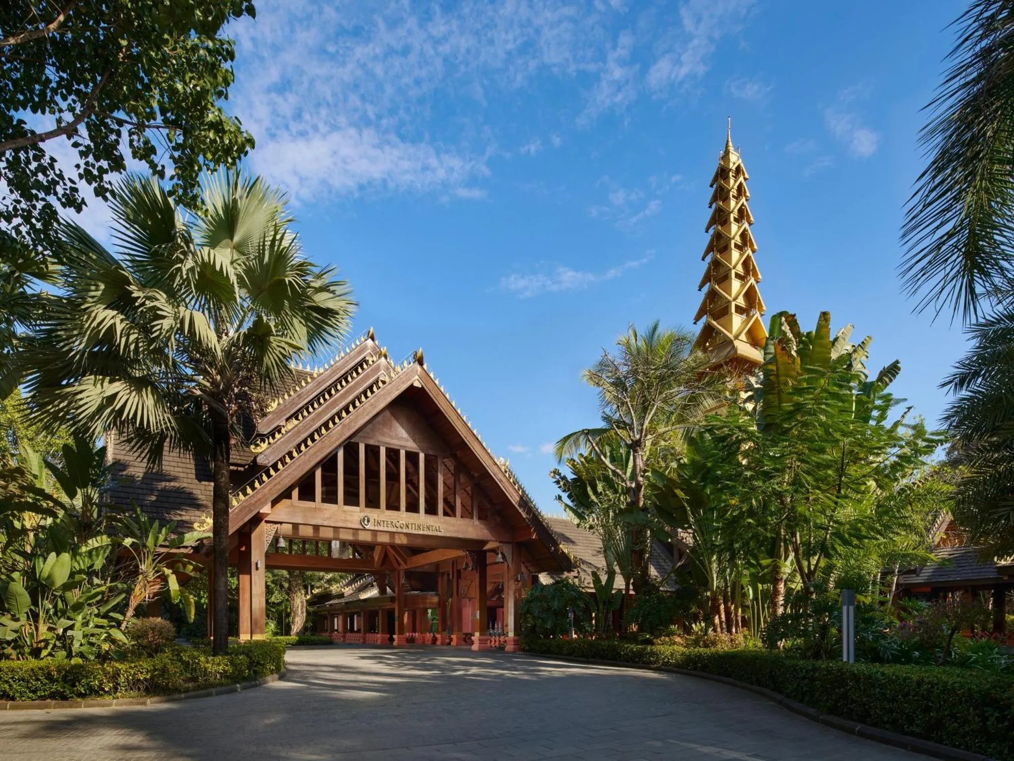 Property building in InterContinental Xishuangbanna Resort by IHG