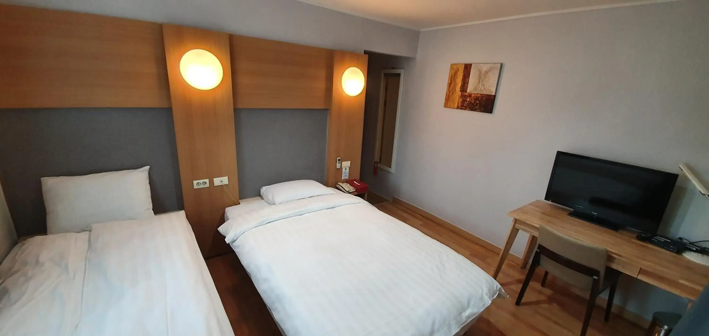 Bed in Appletree Hotel Pohang Bed in Appletree Hotel Pohang