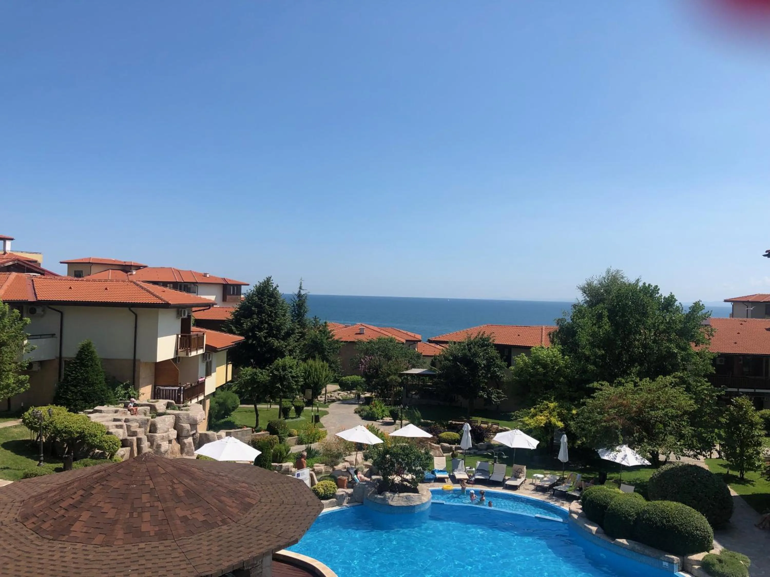 Pool view in Garden of Eden Complex