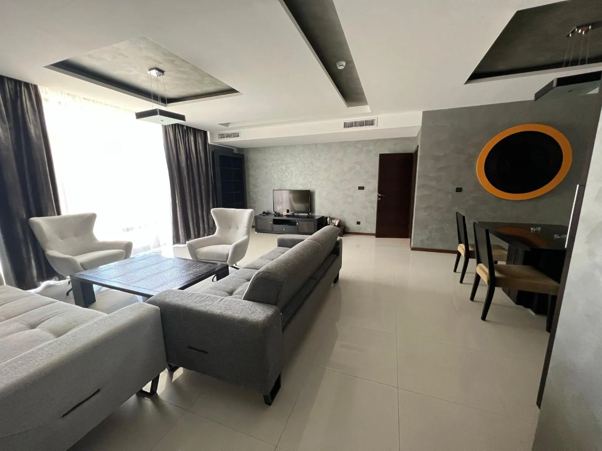 Living room, Bed in Garden of Eden Complex