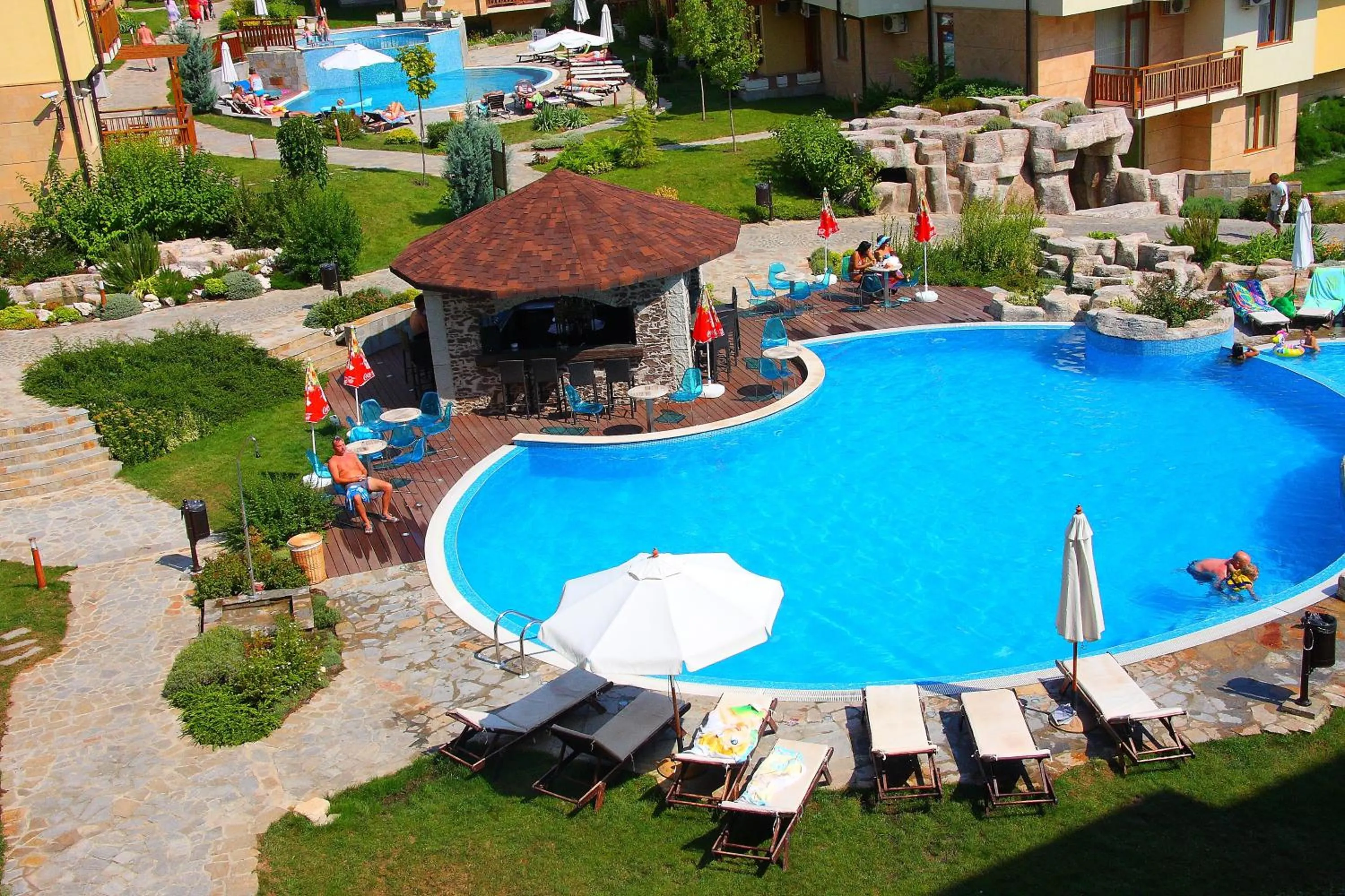 Swimming pool in Garden of Eden Complex