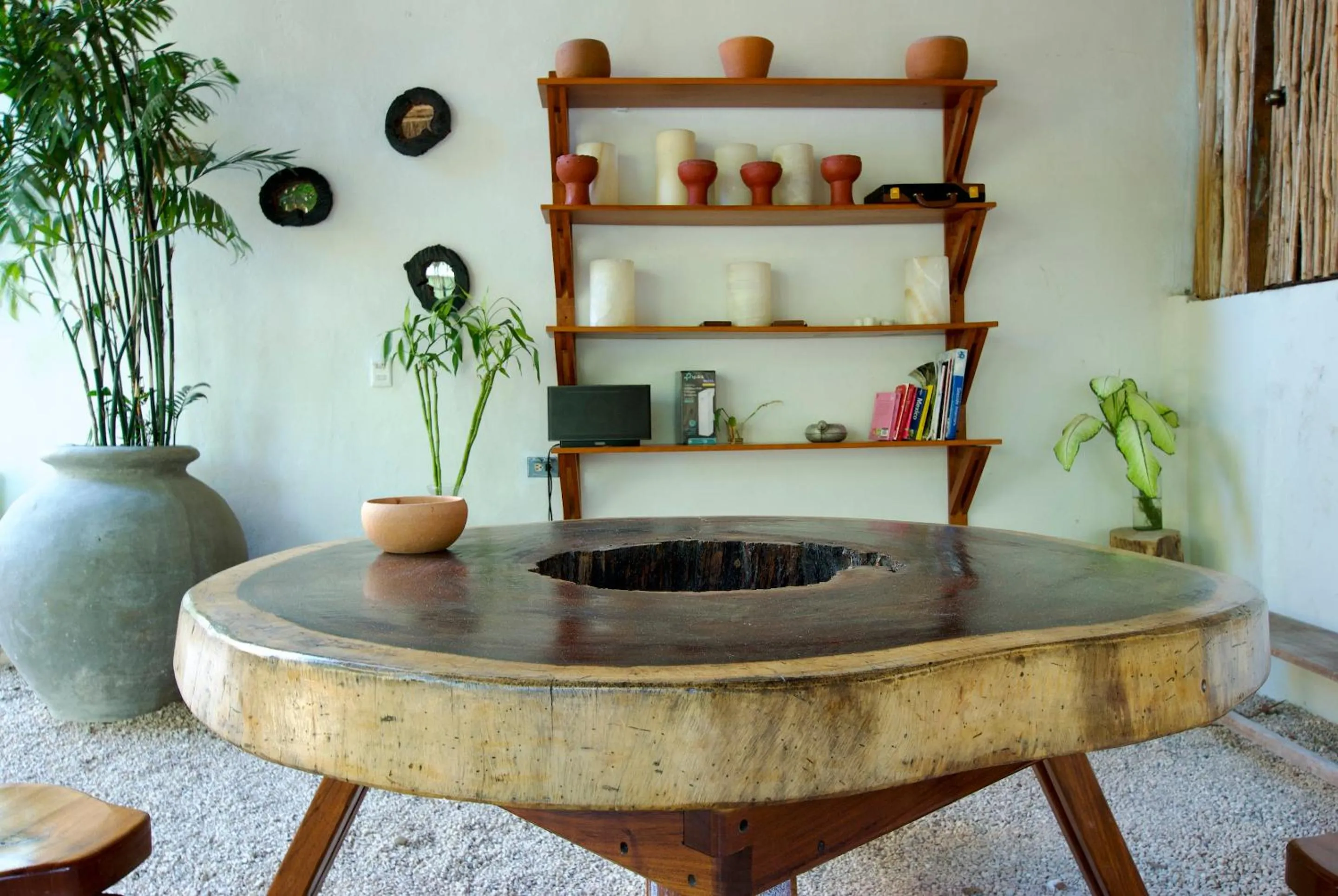 Library in Huaya Camp