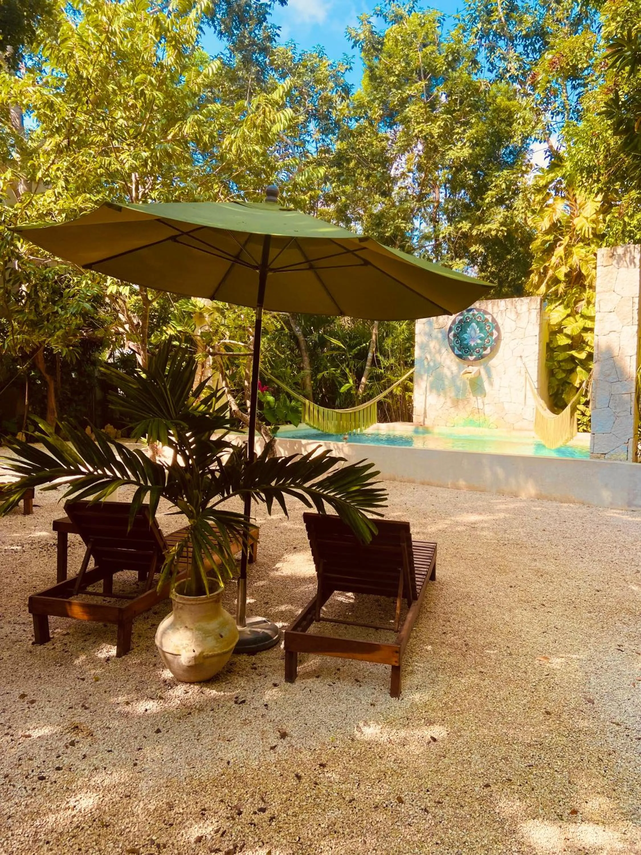 Patio in Huaya Camp