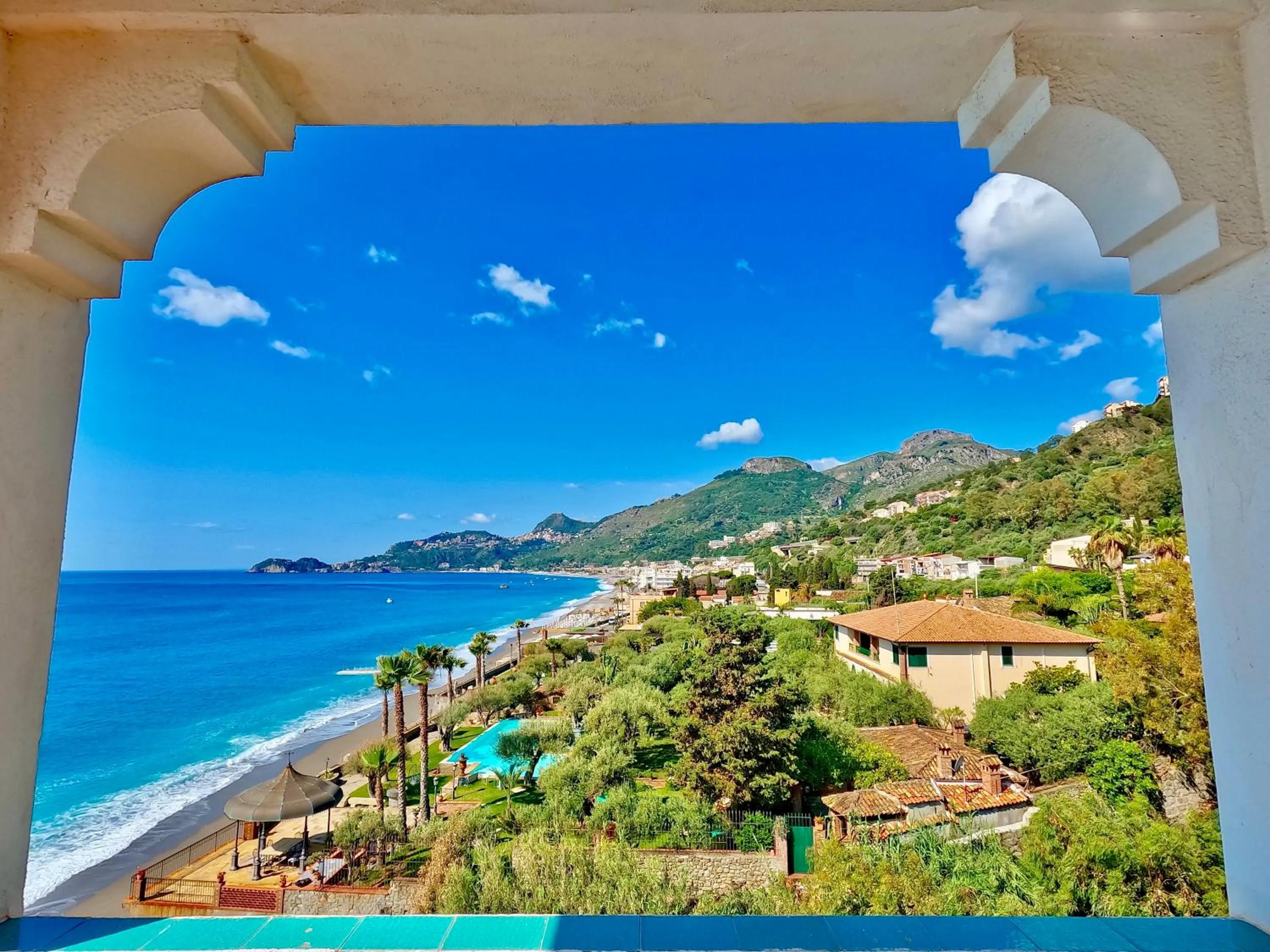 Natural landscape in Park Hotel Silemi