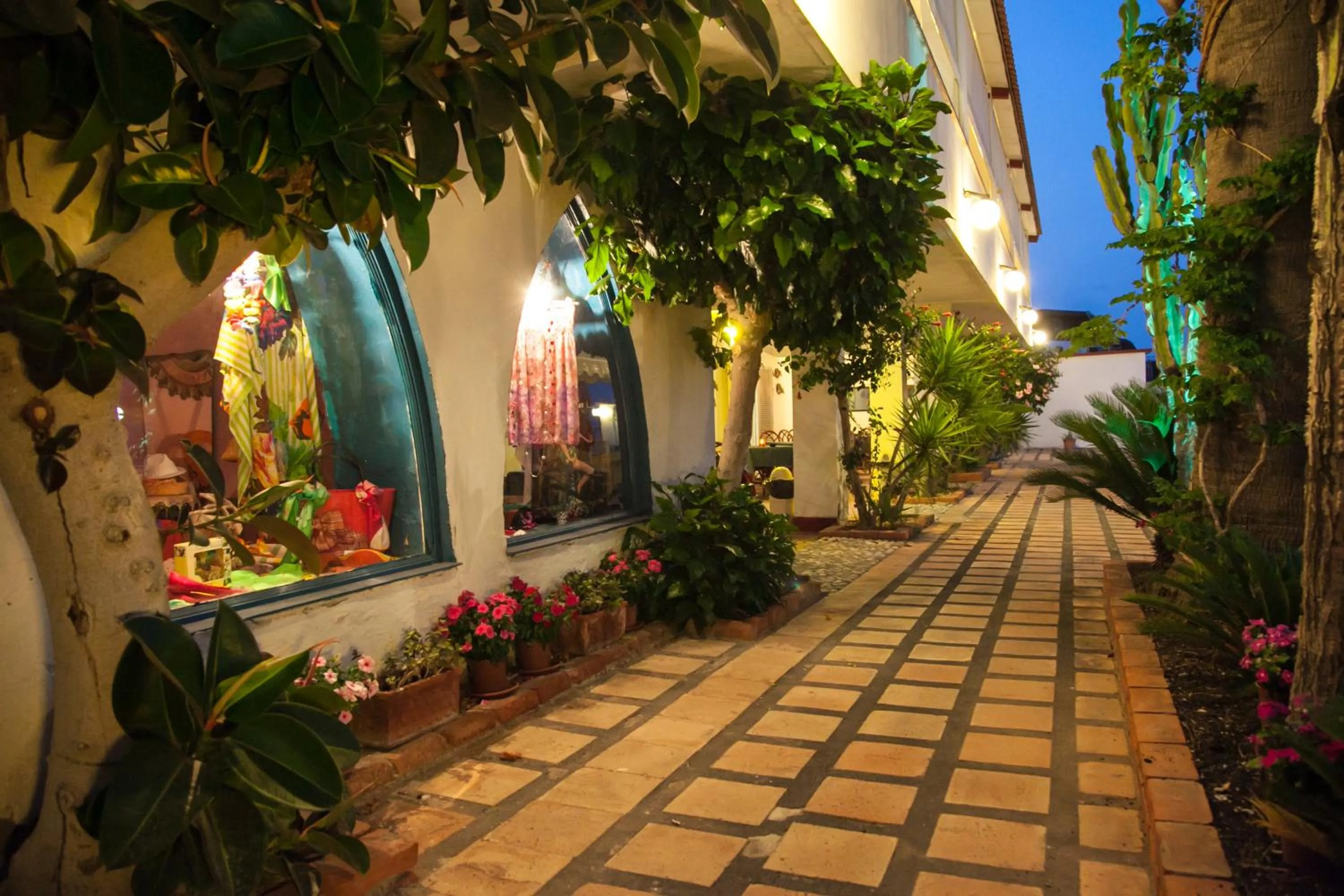 Garden in Park Hotel Silemi