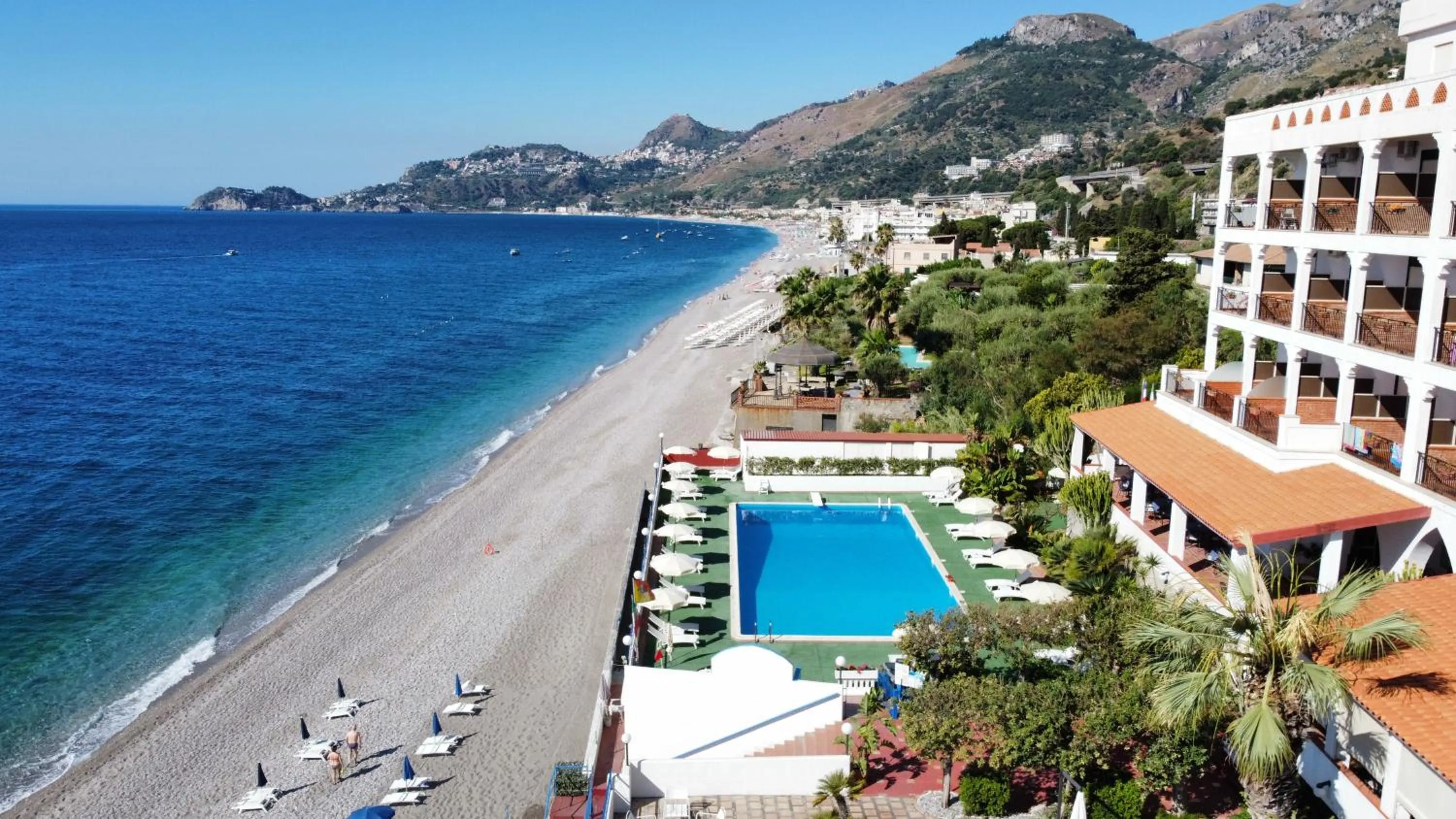 Bird's eye view in Park Hotel Silemi