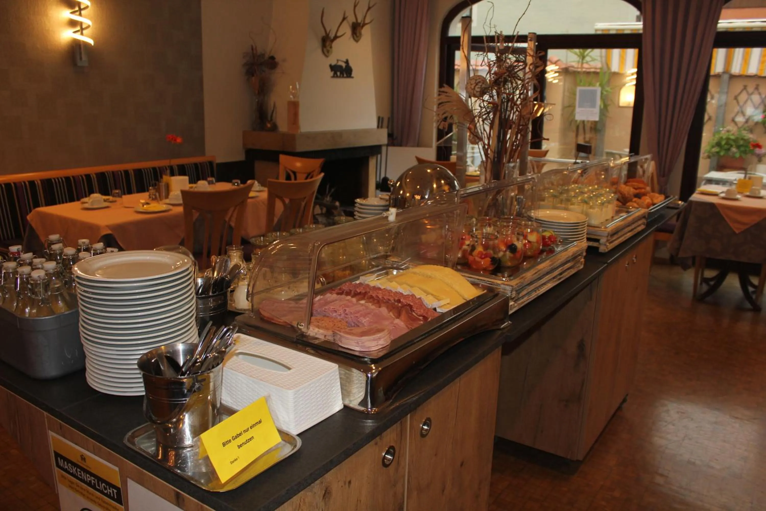 Food and drinks in Hotel garni Fuchs