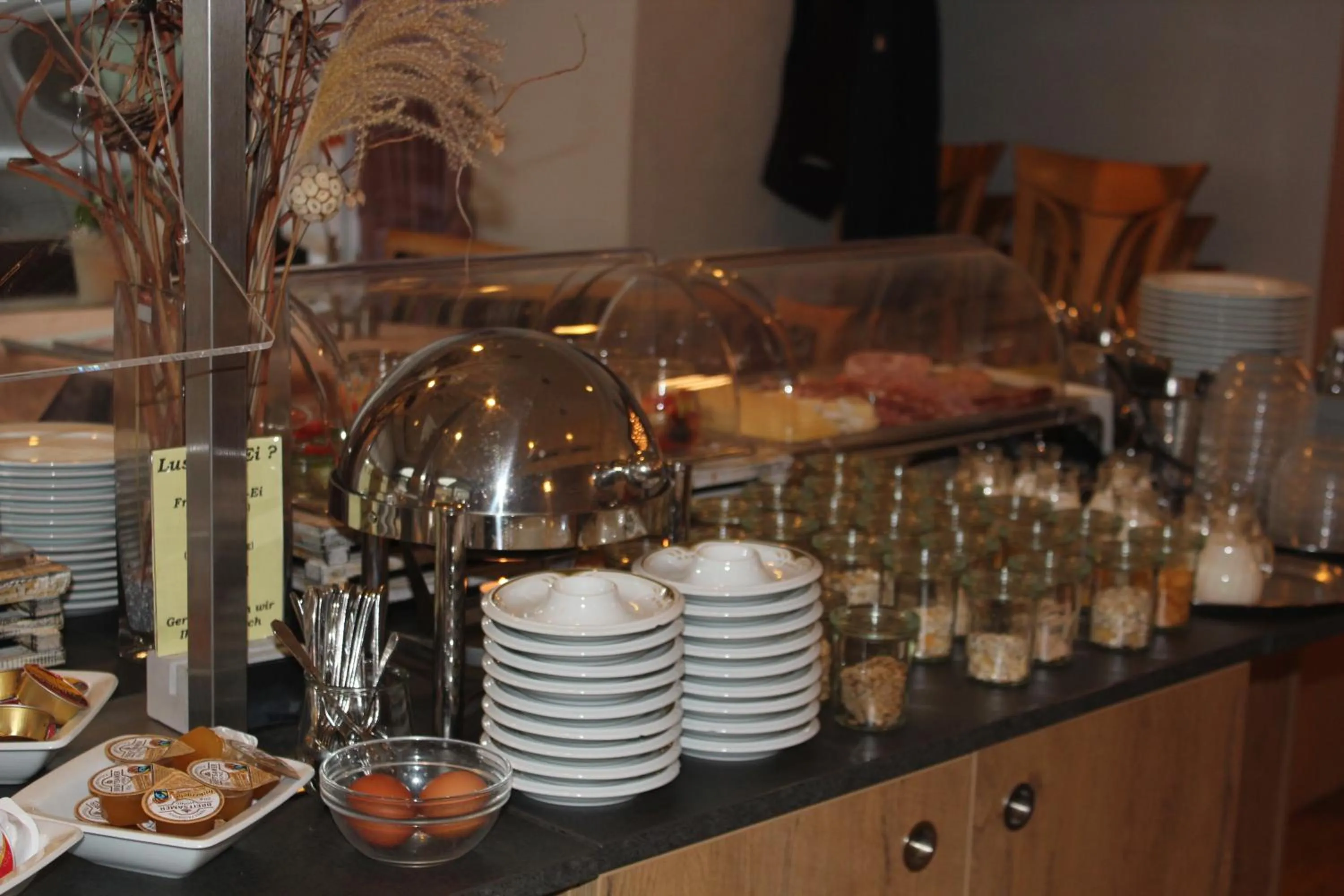 Buffet breakfast in Hotel garni Fuchs