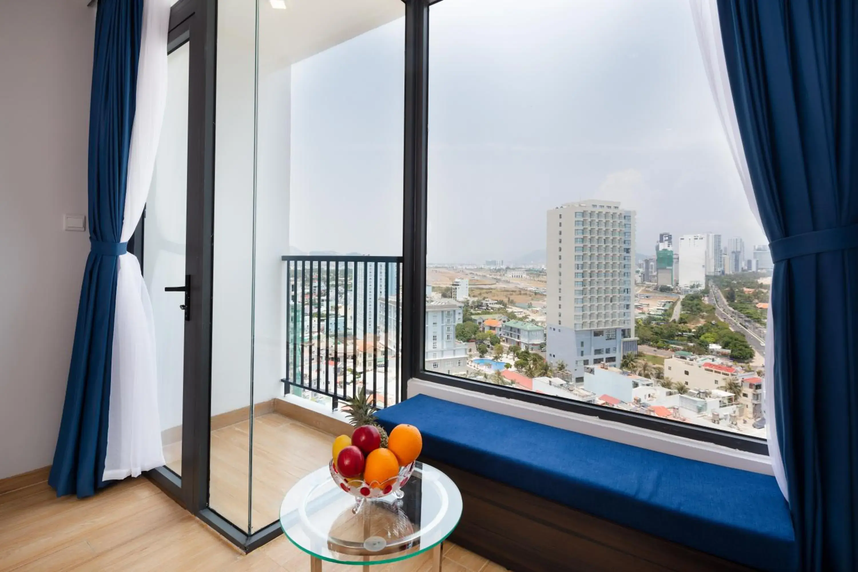 City view in Crown Hotel Nha Trang City view in Crown Hotel Nha Trang