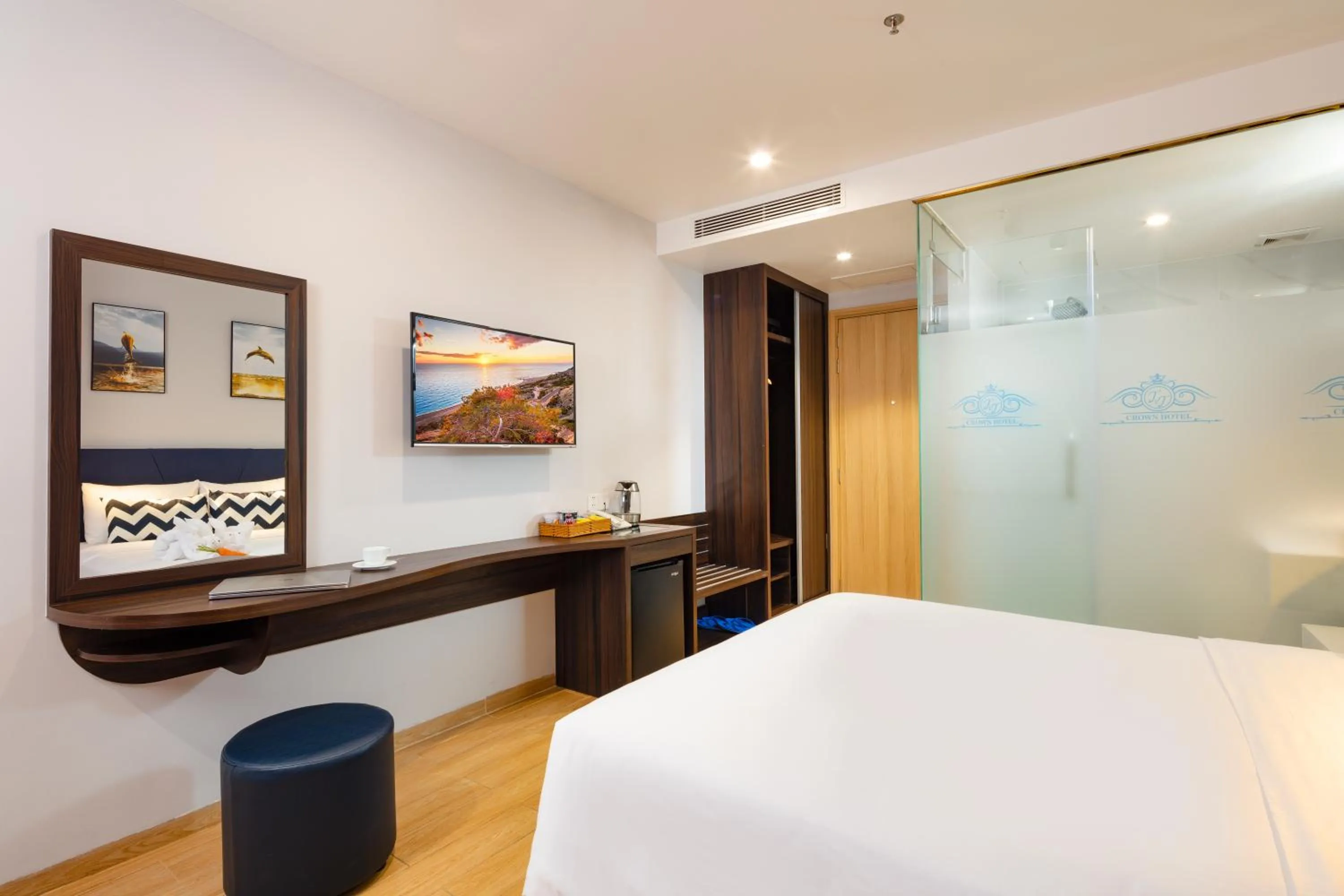 Bed in Crown Hotel Nha Trang