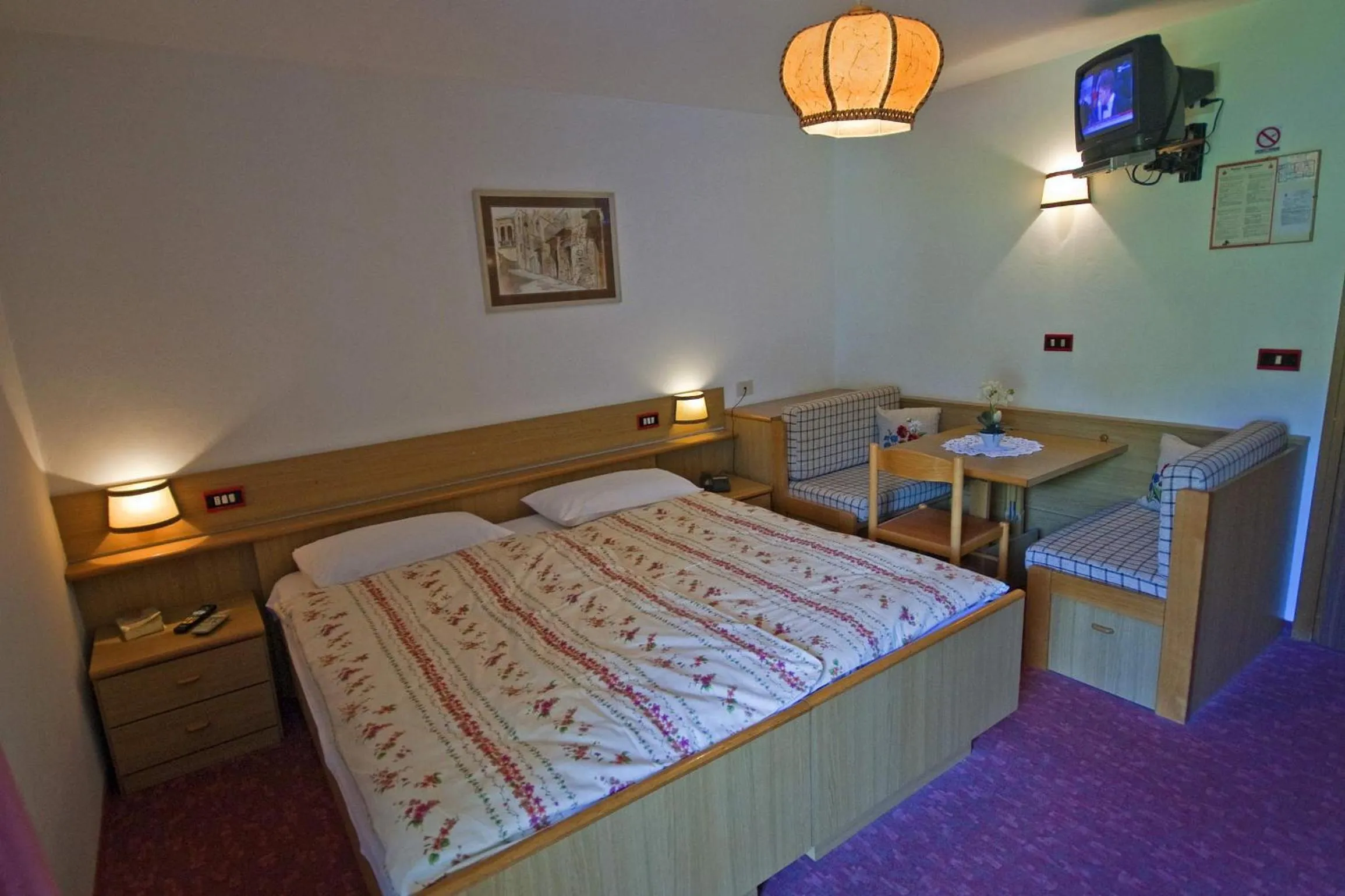 Bed in Hotel La Molinella