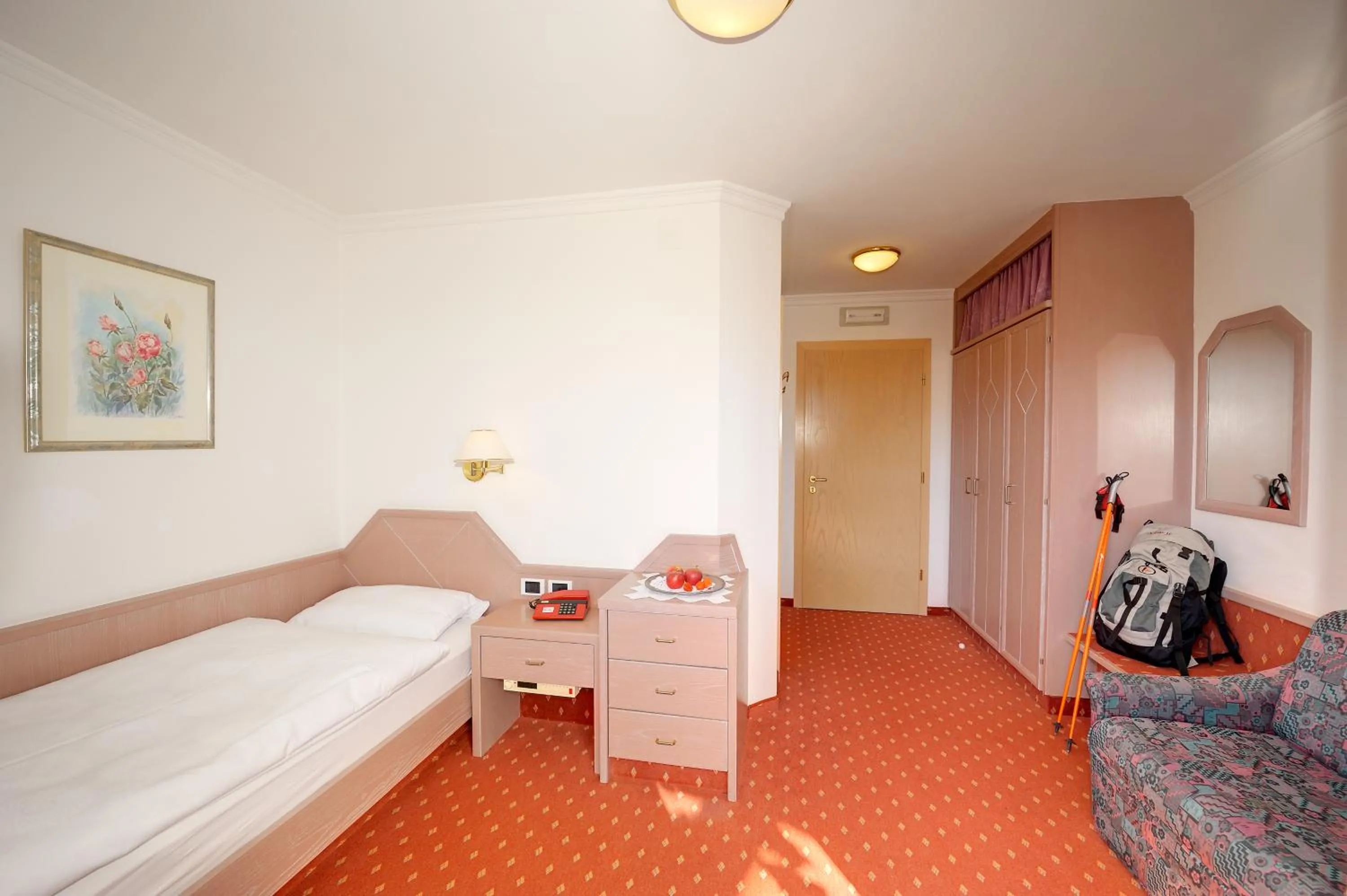 Single Room with Balcony in Hotel Dolomitenblick