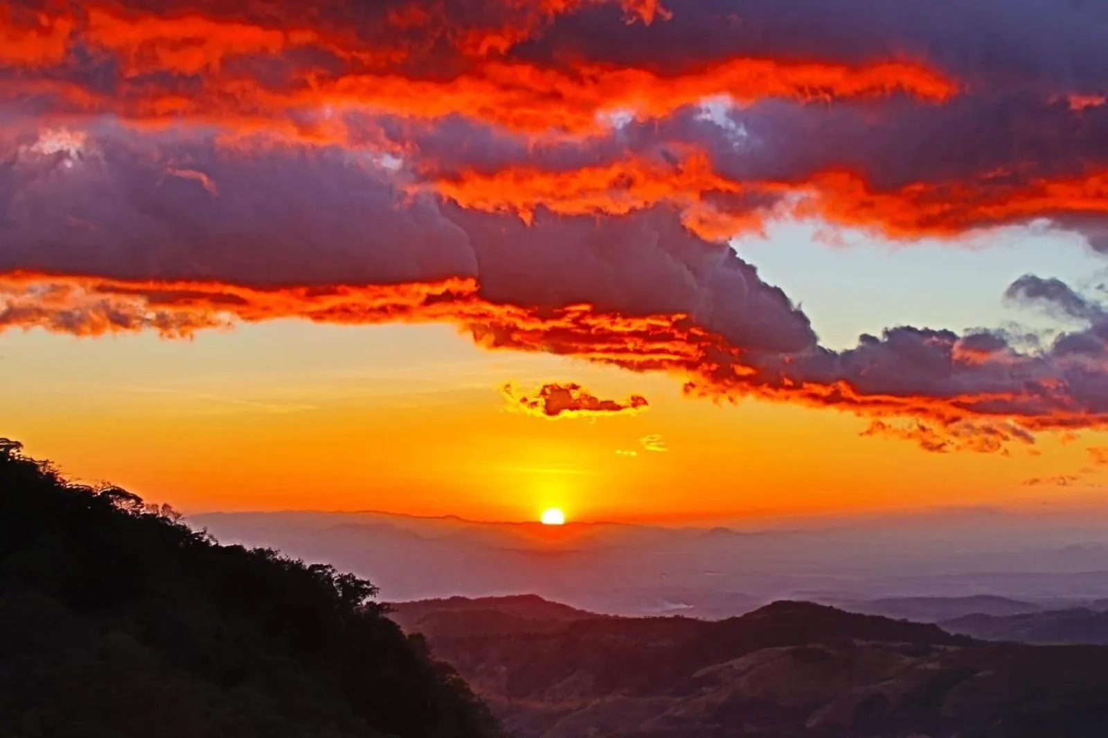 Mountain view in El Sol Monteverde