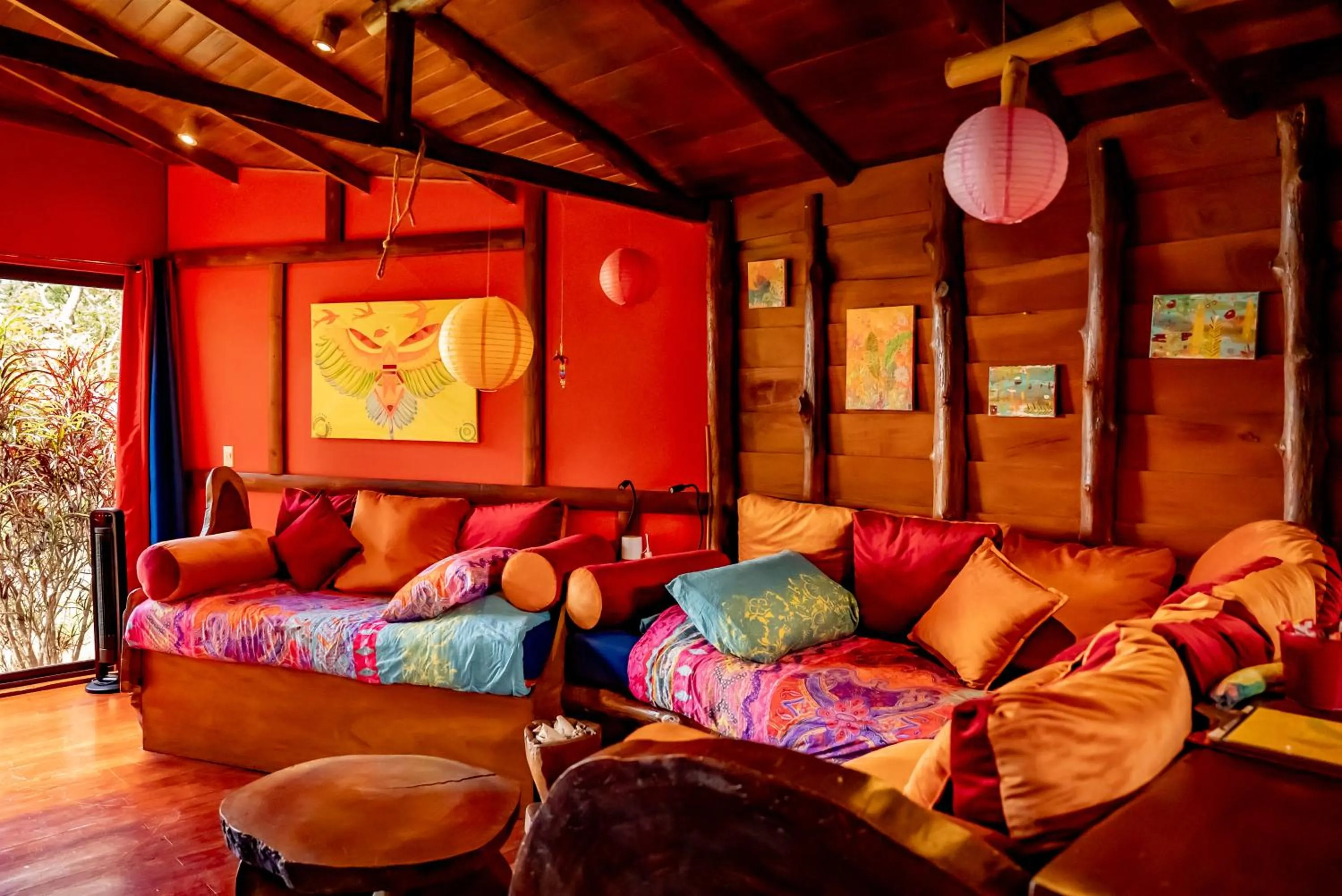 Living room in El Sol Monteverde