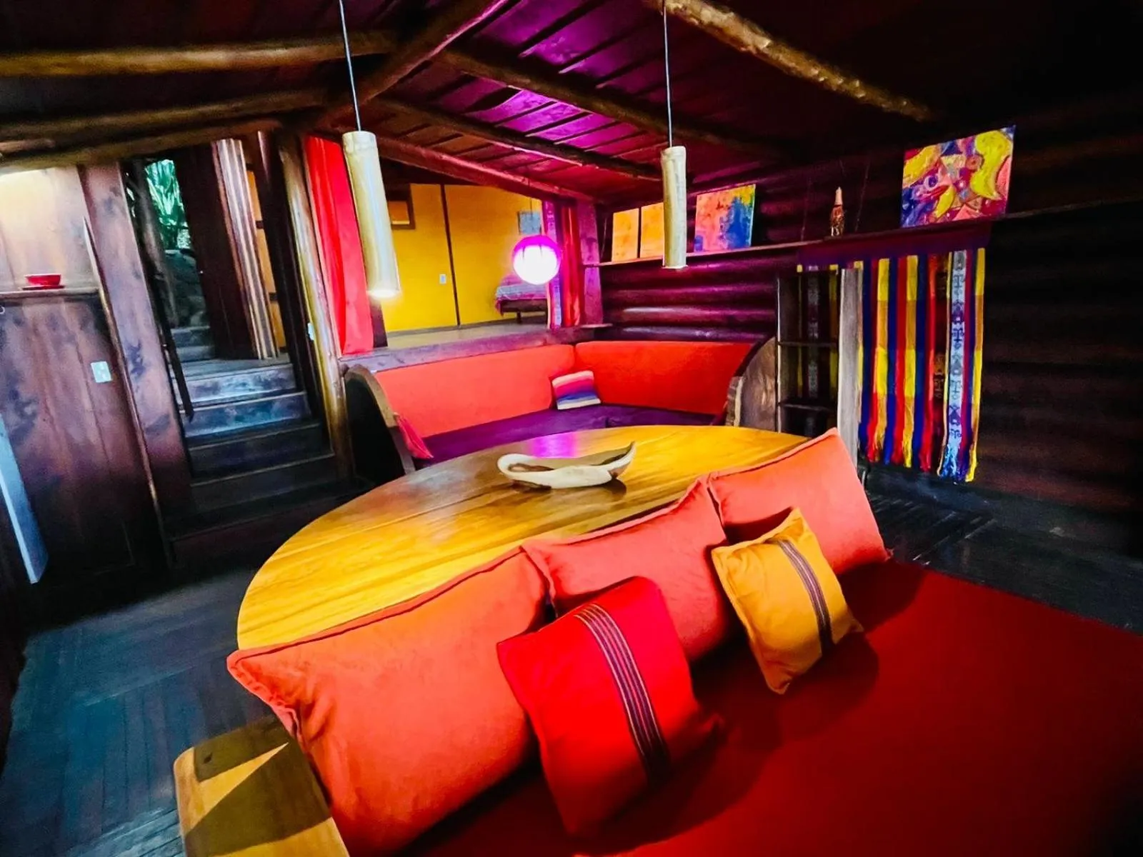 Living room in El Sol Monteverde