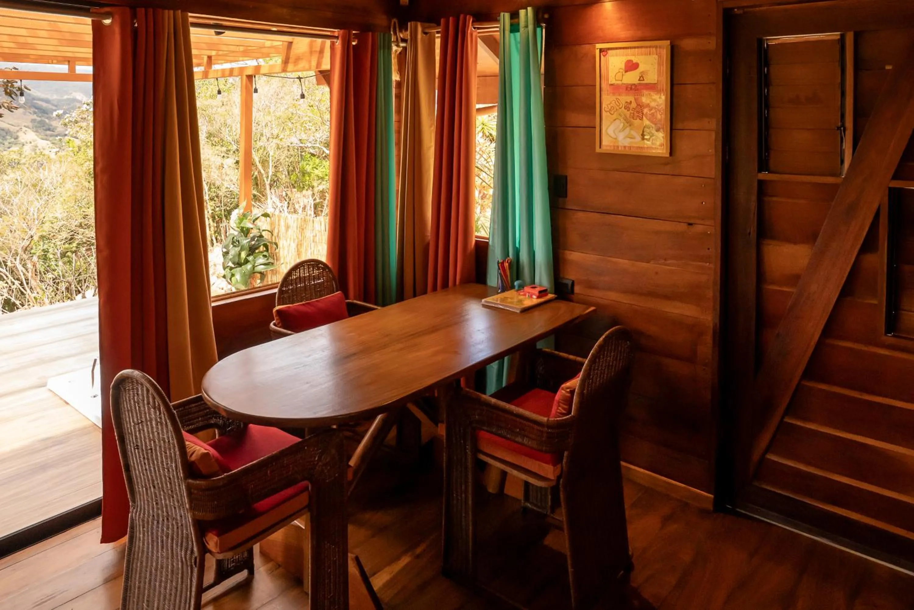 Living room in El Sol Monteverde