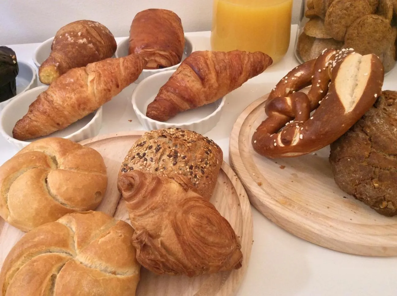 Food and drinks in B&B Campesio al2