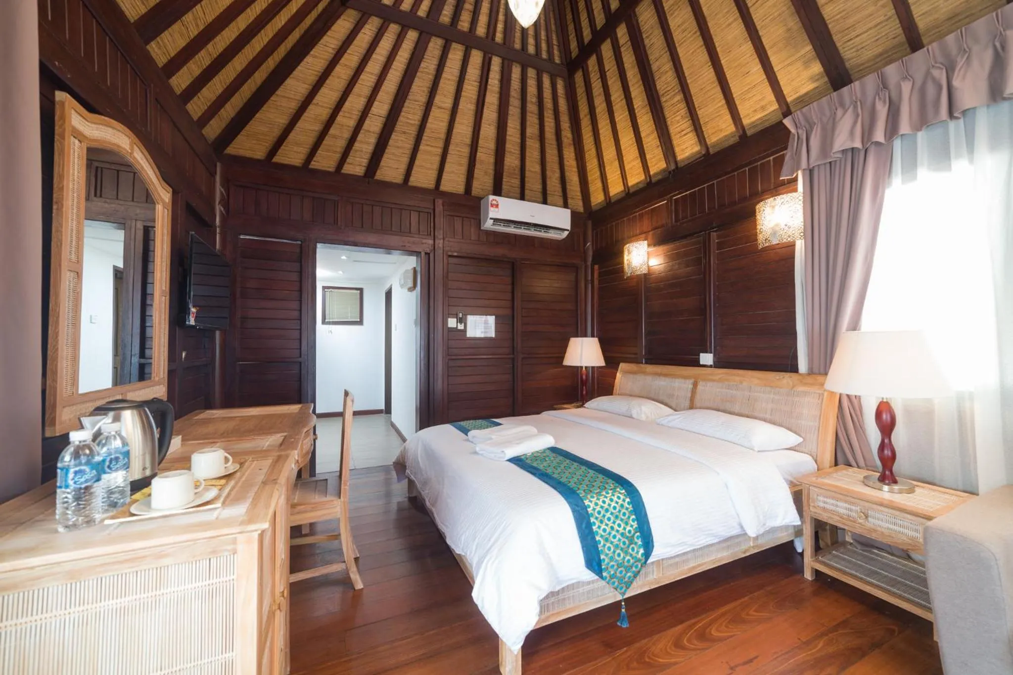 Bed in Sutera at Mantanani Island Resort & Spa