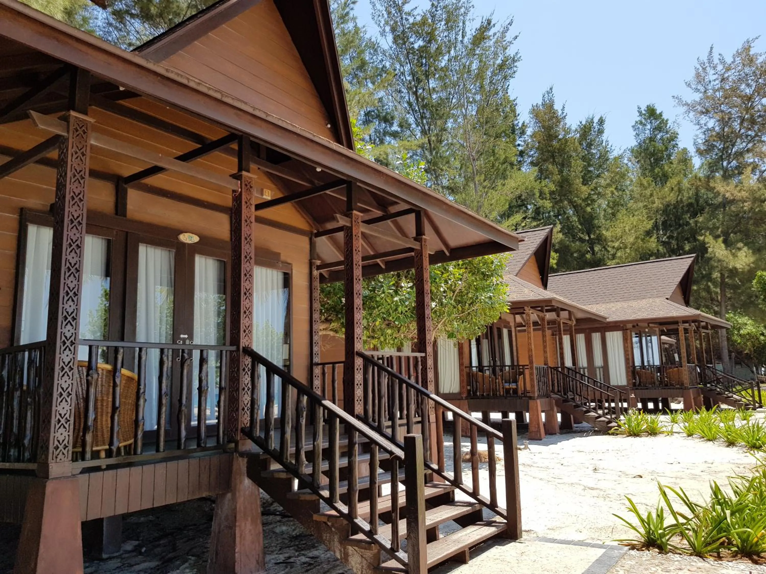 Balcony/Terrace in Sutera at Mantanani Island Resort & Spa