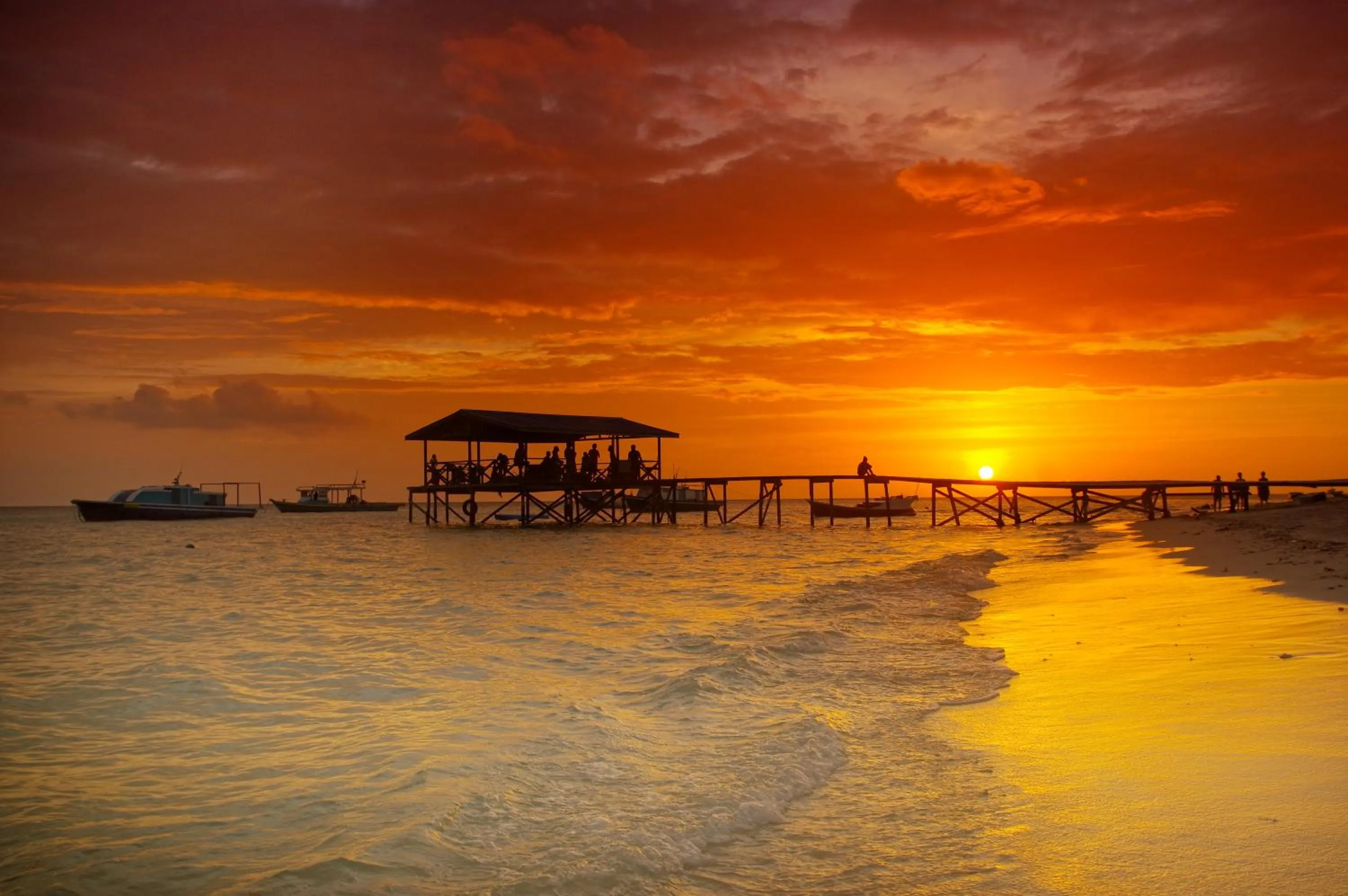 Property building in Sutera at Mantanani Island Resort & Spa