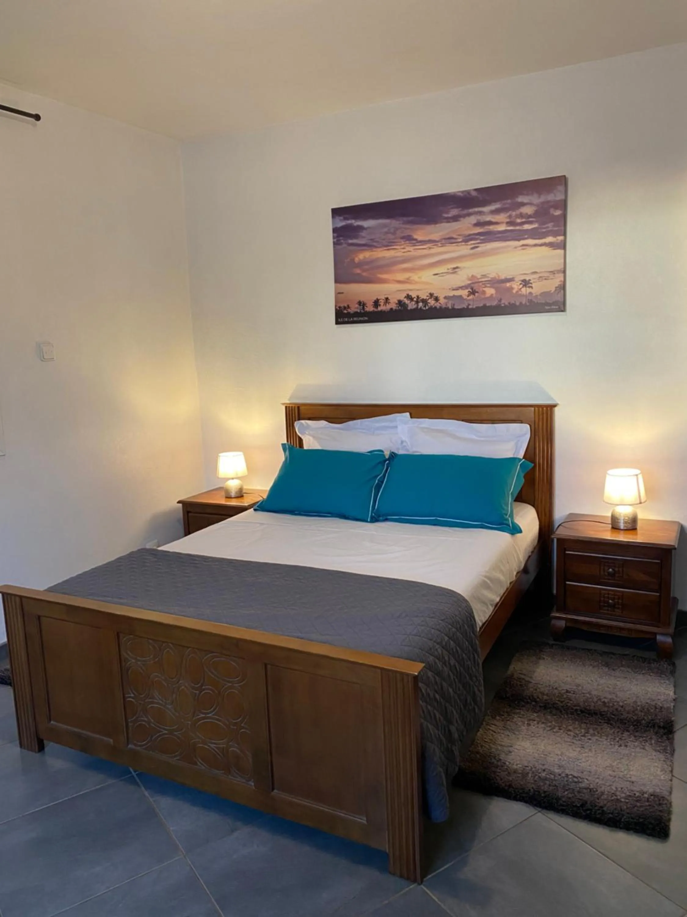 Bed in Ferme l'Eau de Coco