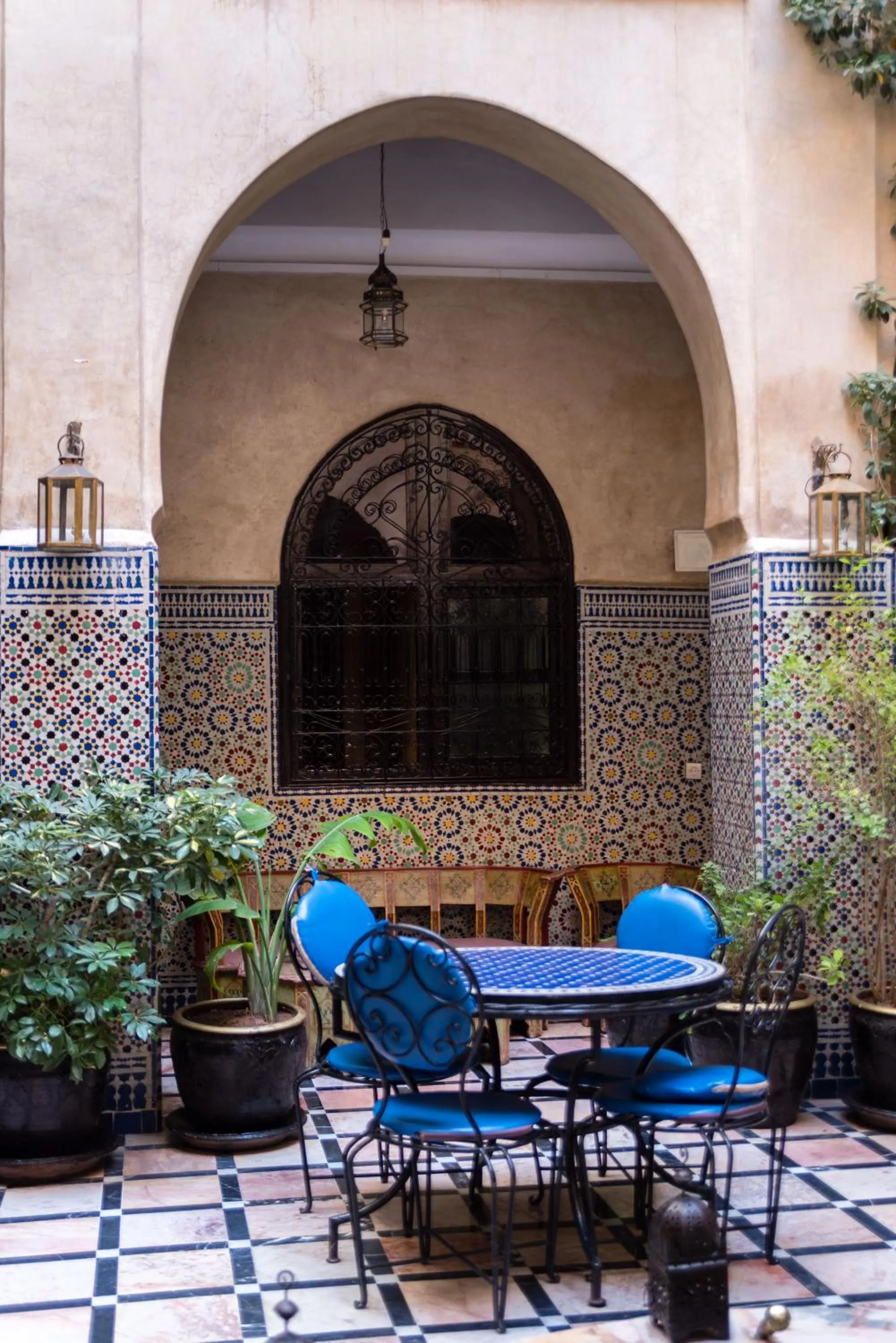 Patio in Riad Omar