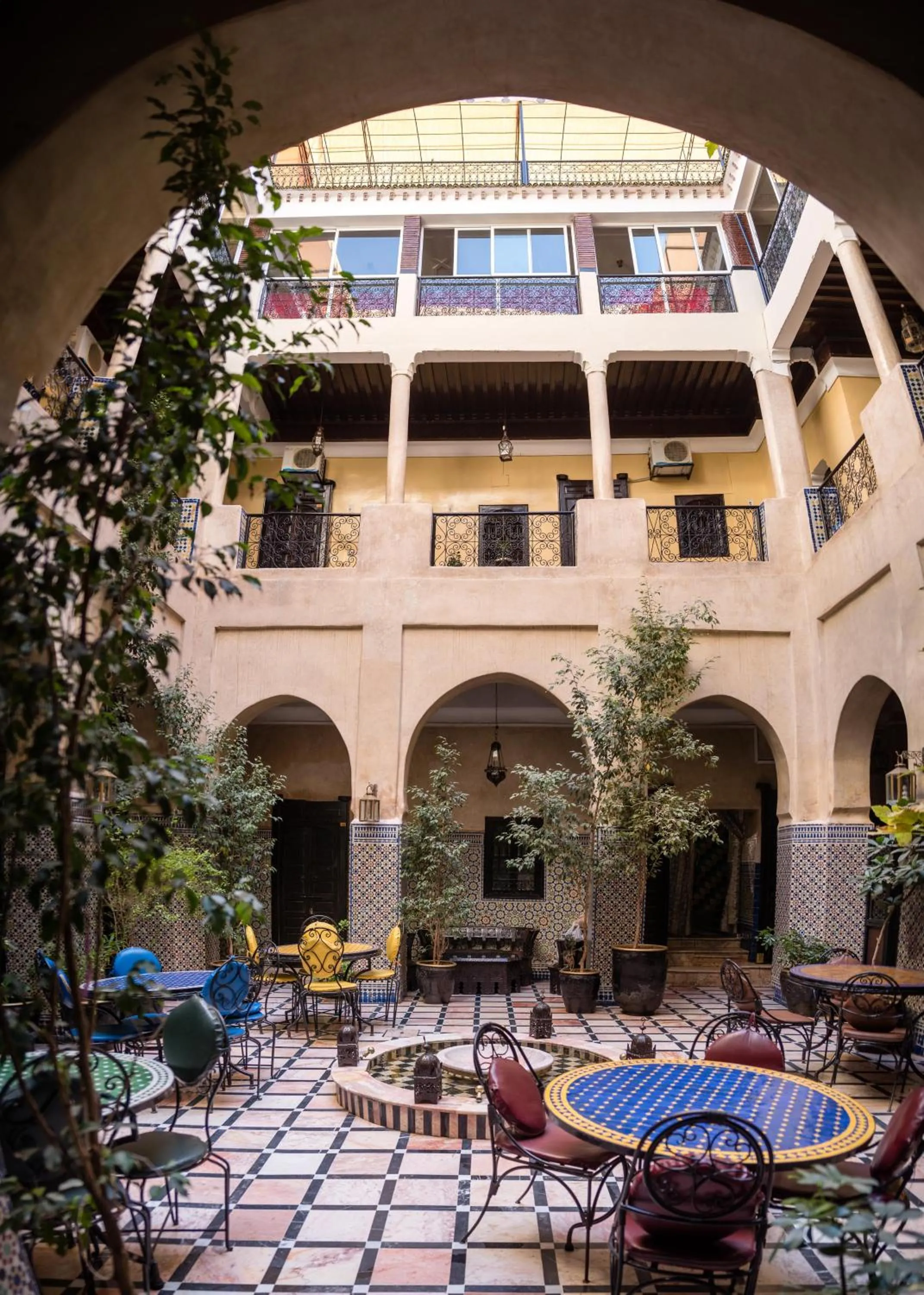 Patio in Riad Omar